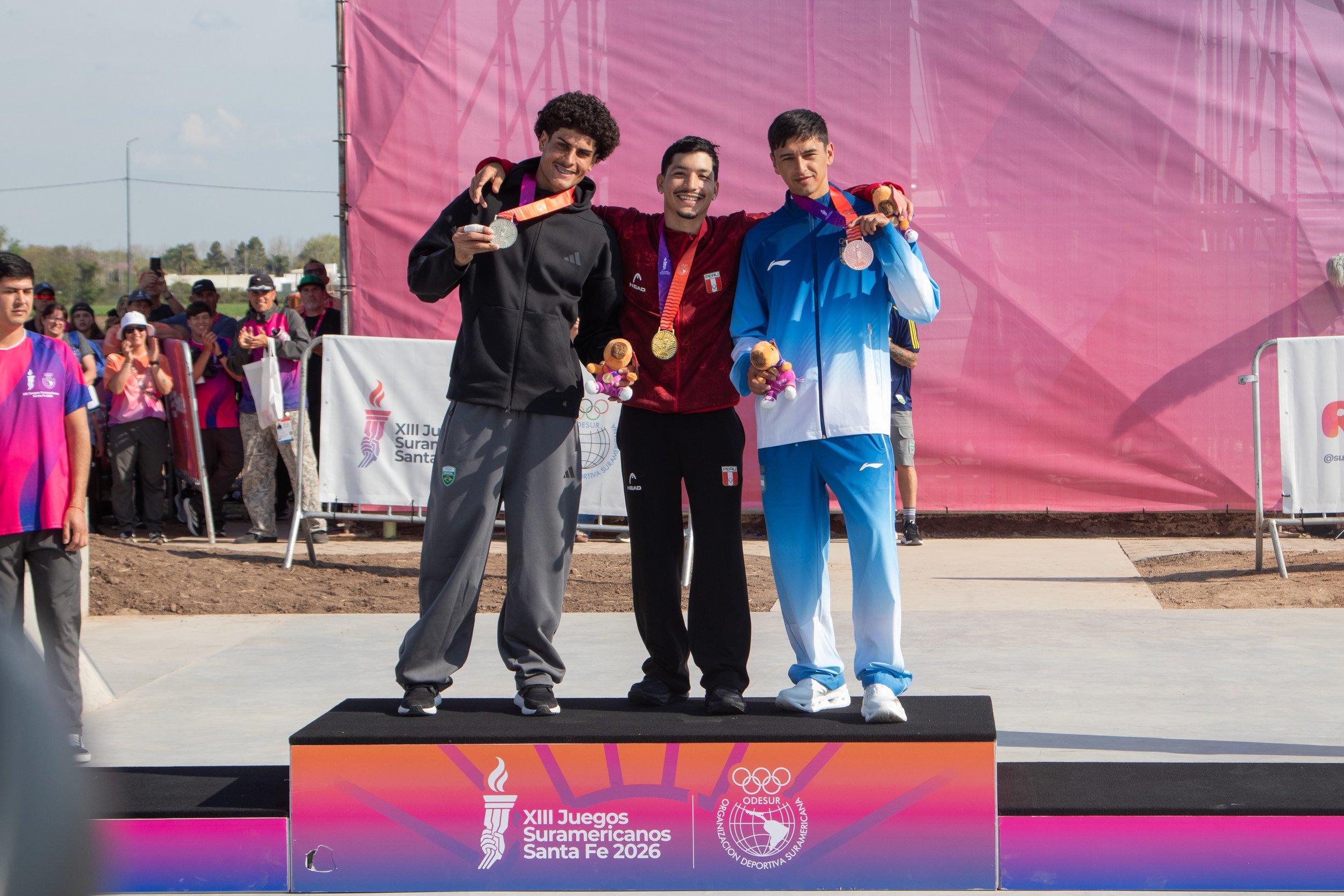 Rafaela estrenó su pista con el mejor skate suramericano