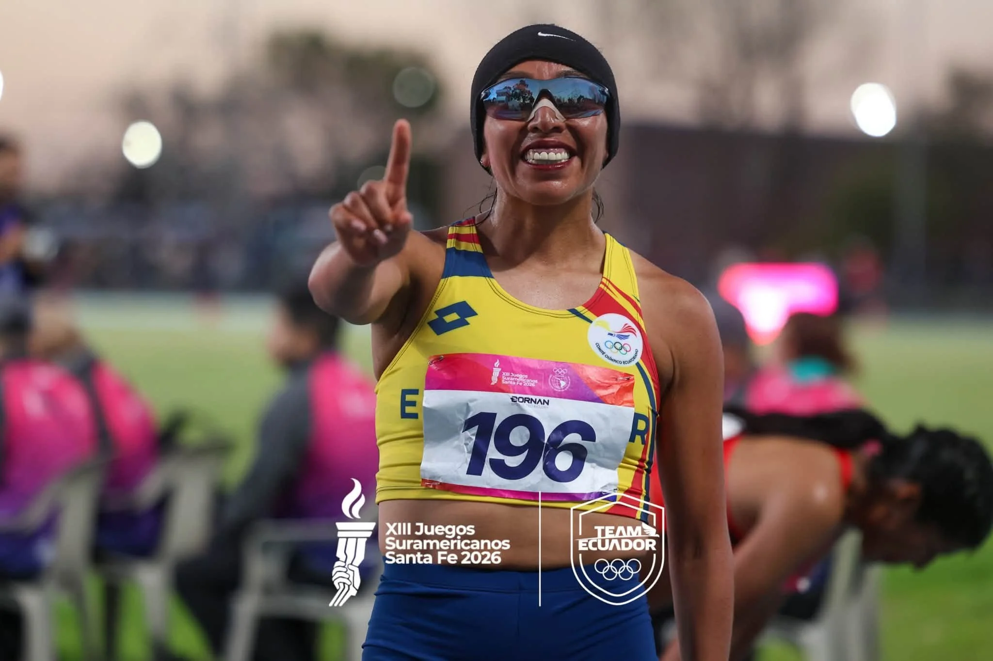 Mary Granja, oro con récord suramericano en los 10.000 mts.