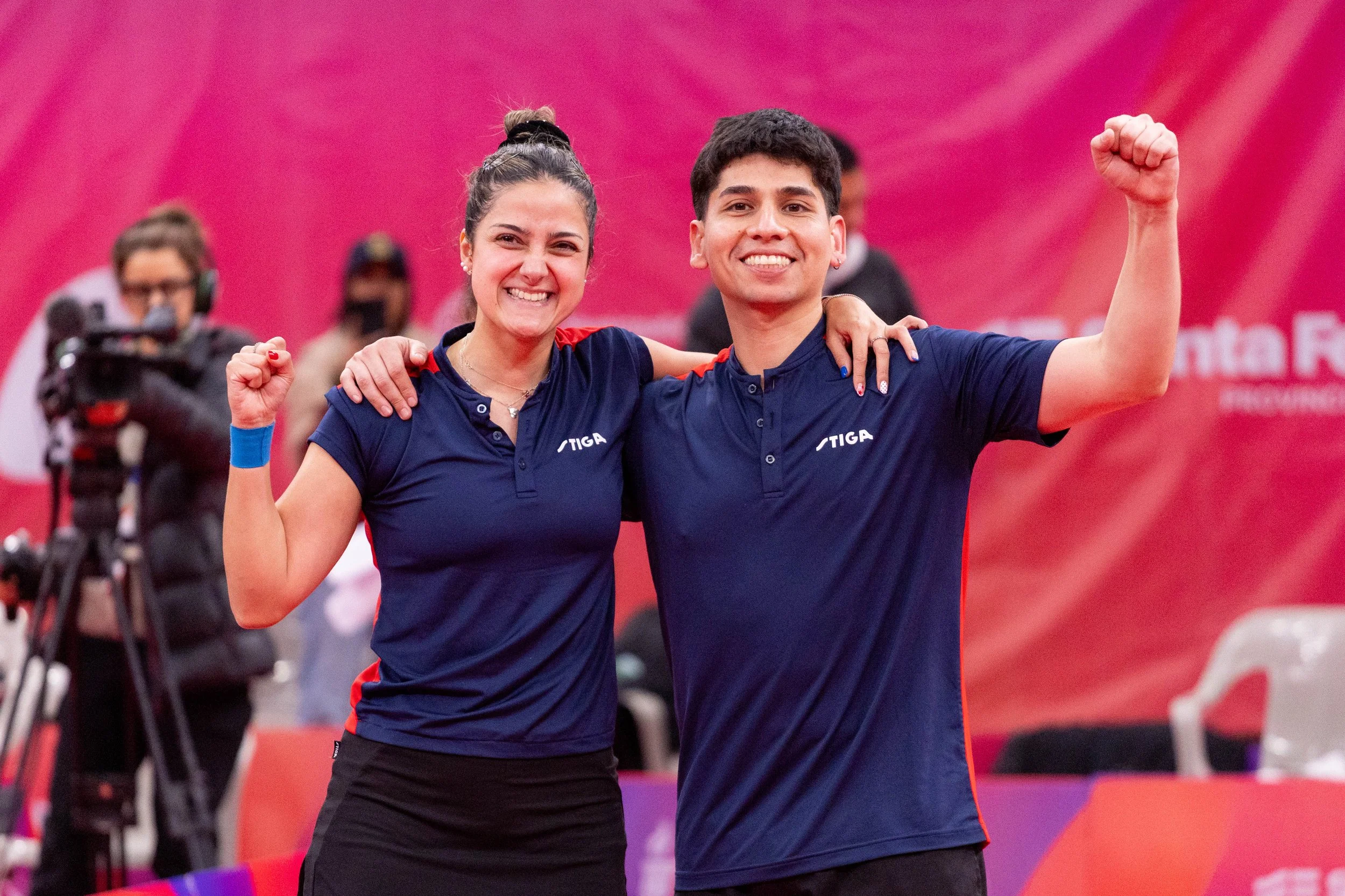 Chile ganó la final de tenis de mesa y celebró en Santa Fe 2026
