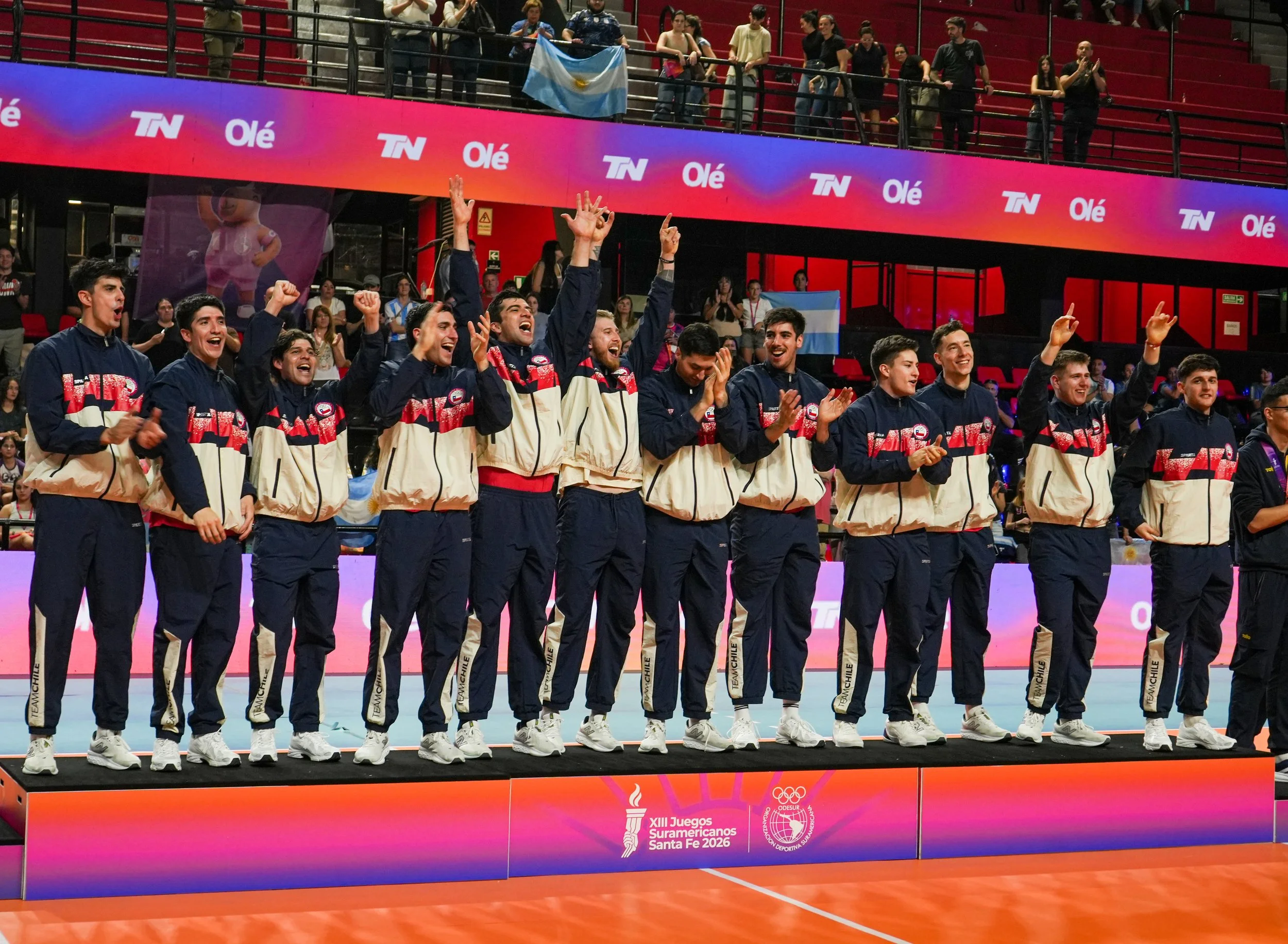 Chile venció a Argentina y celebró el título del vóleibol masculino