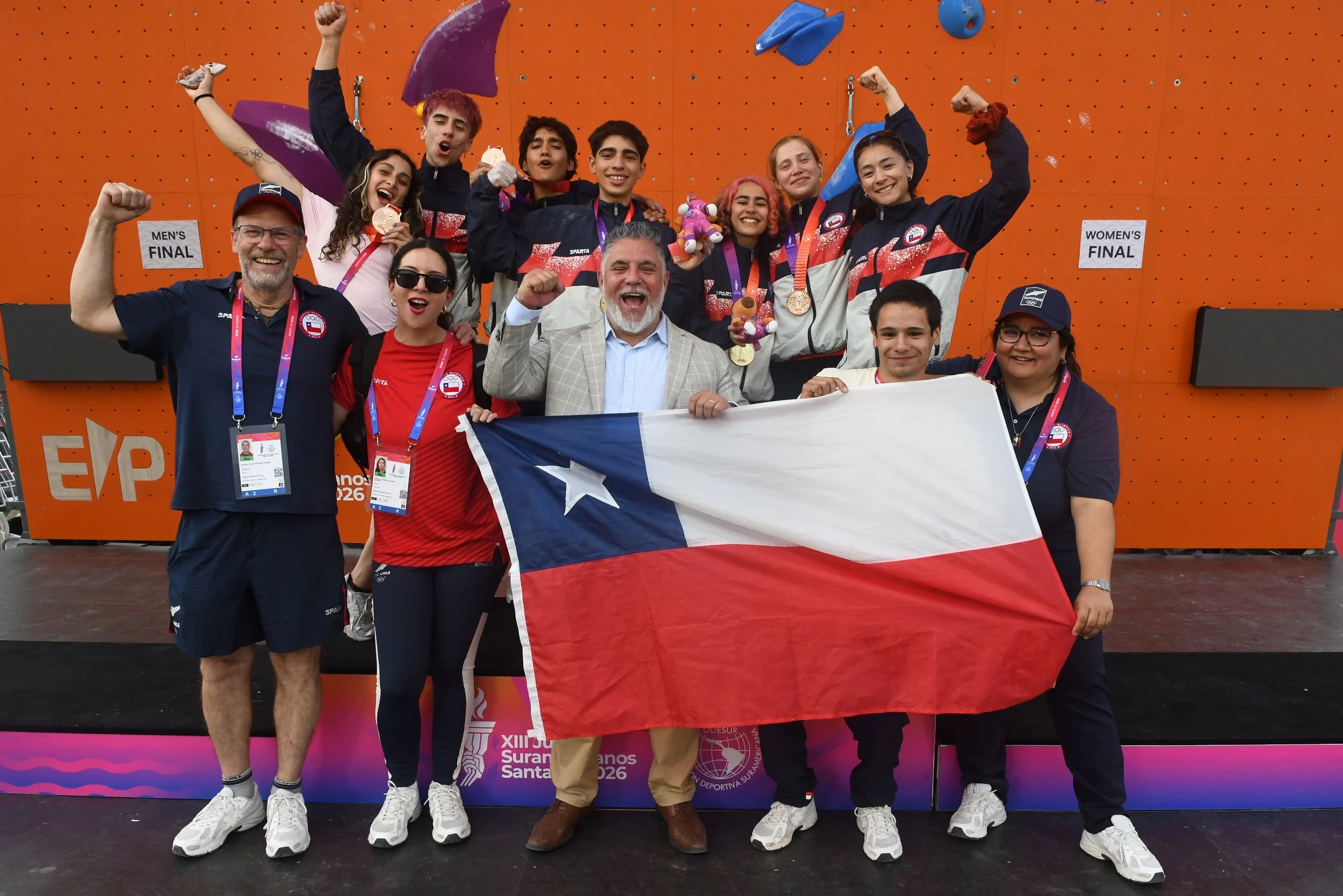 Chile escaló hasta lo más alto en Santa Fe 2026