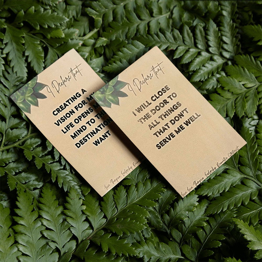 Book + Deck of Declaration Cards — Licia Thompson