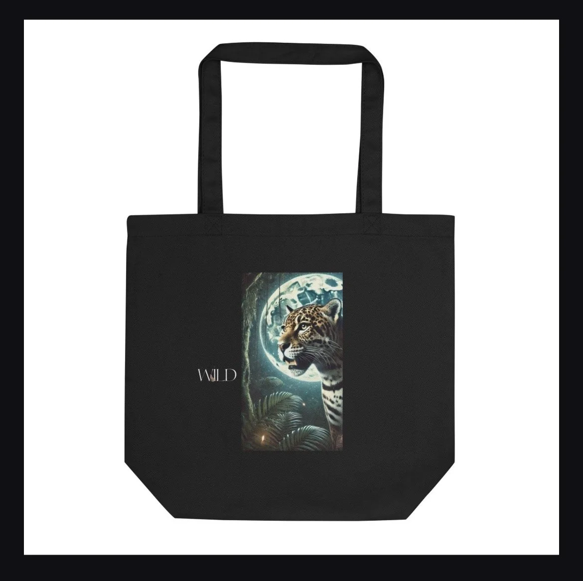 Organic Cotton!  Eco Totes!  At the Wild Seads Etsy Store!  RAWR 🦁!!