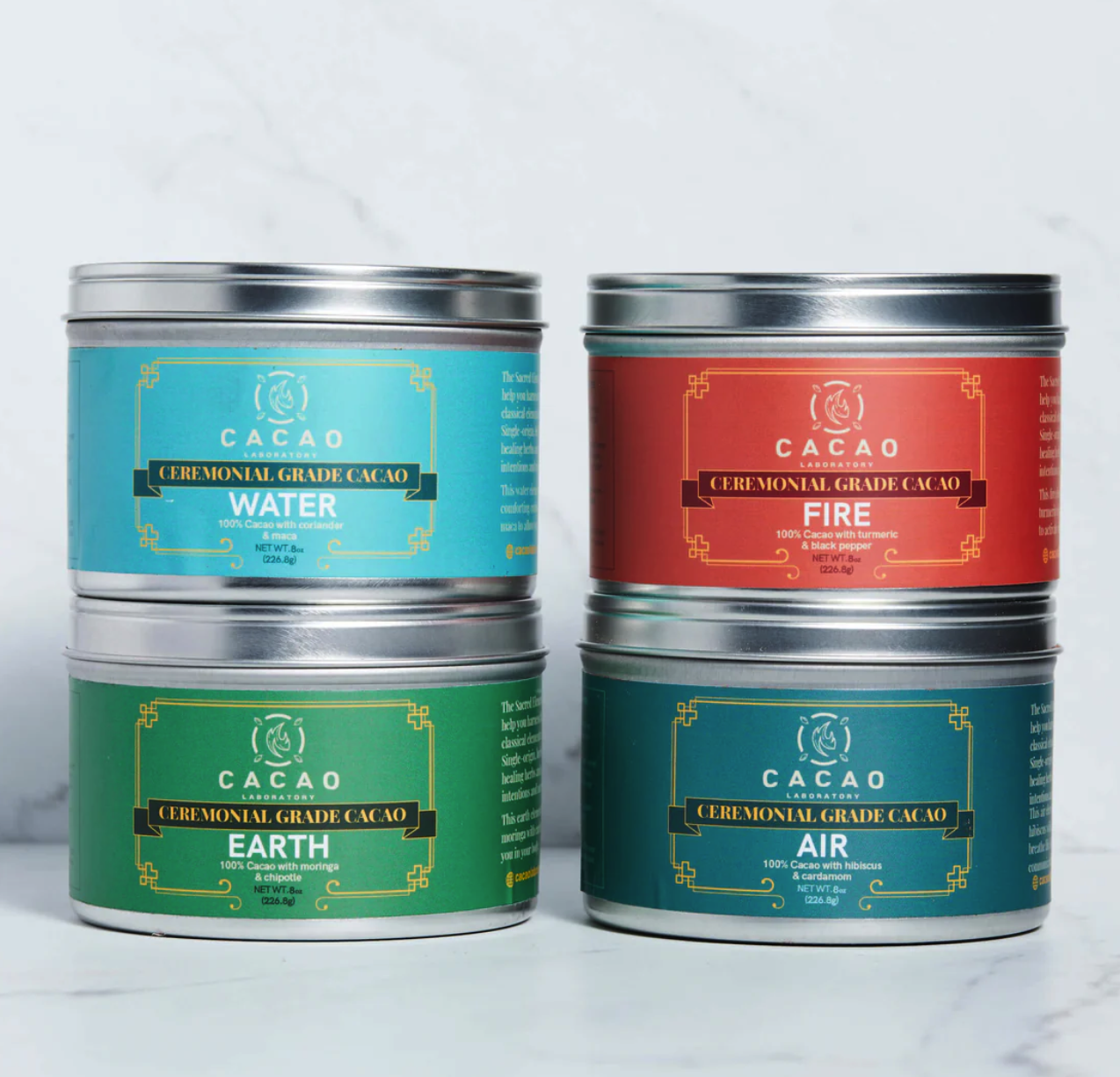 Cacao Laboratory Tins