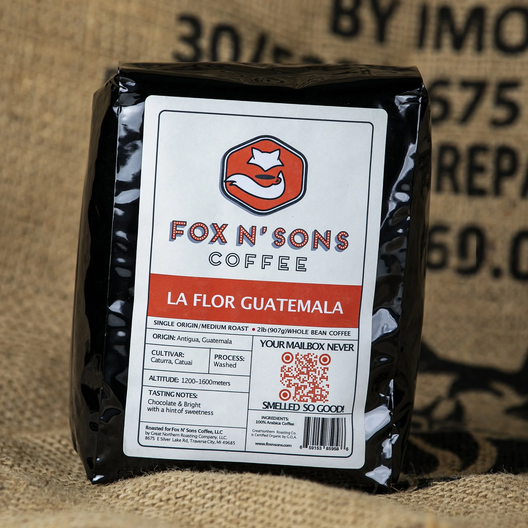 2LB Guatemala La Flor Whole Bean