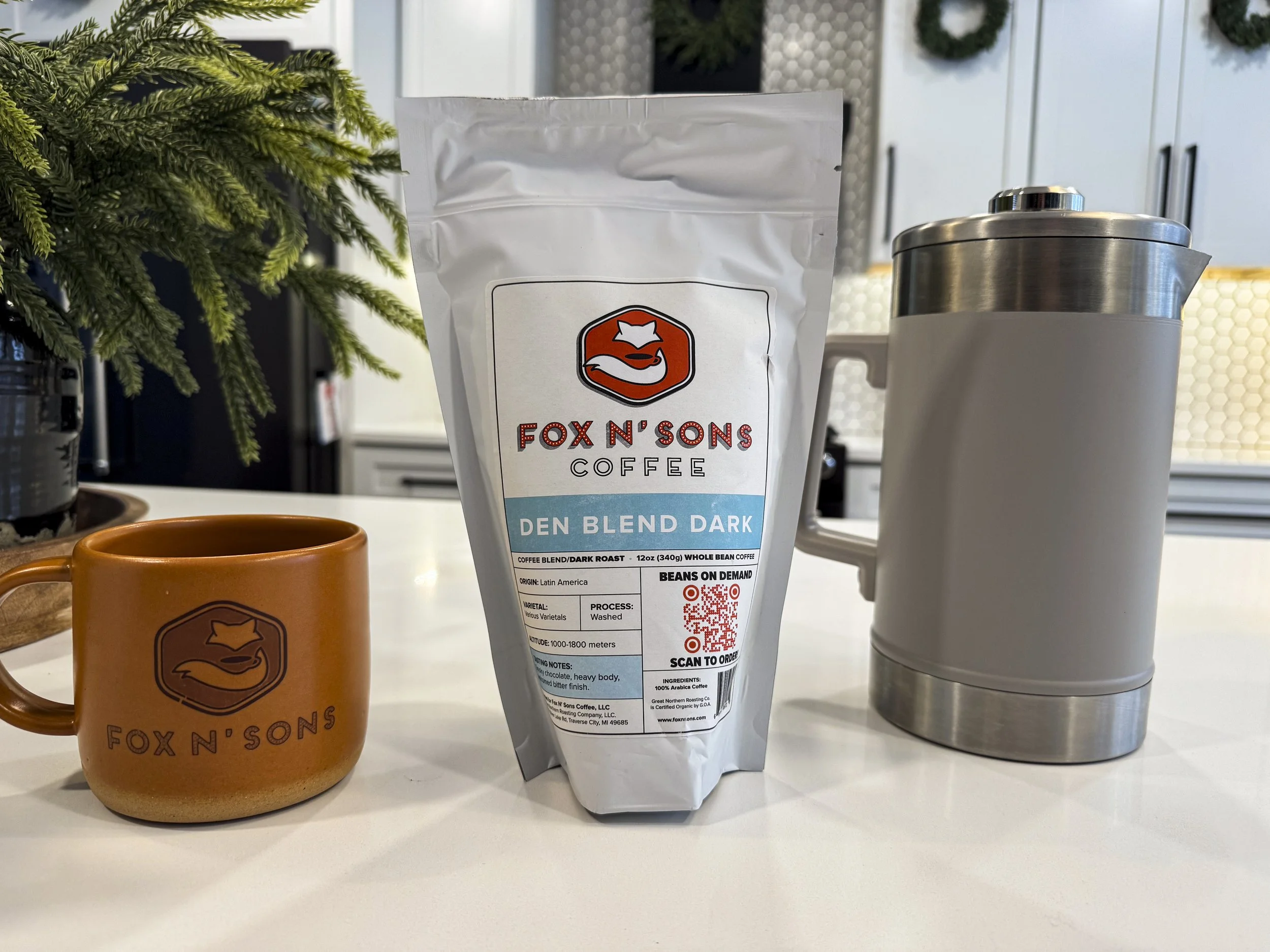 Den Blend Dark Roast Whole Bean