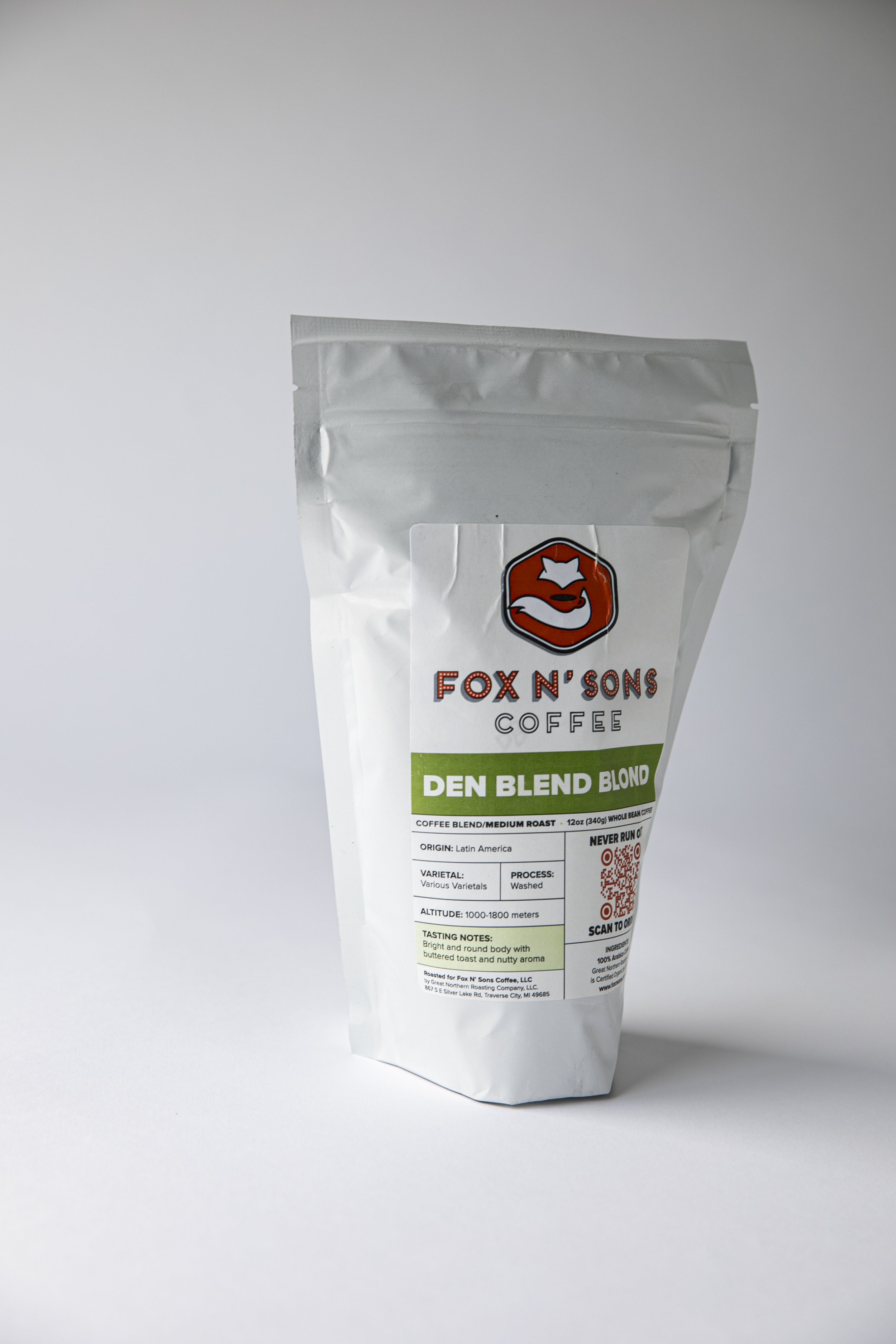DEN BLEND BLOND Whole Bean
