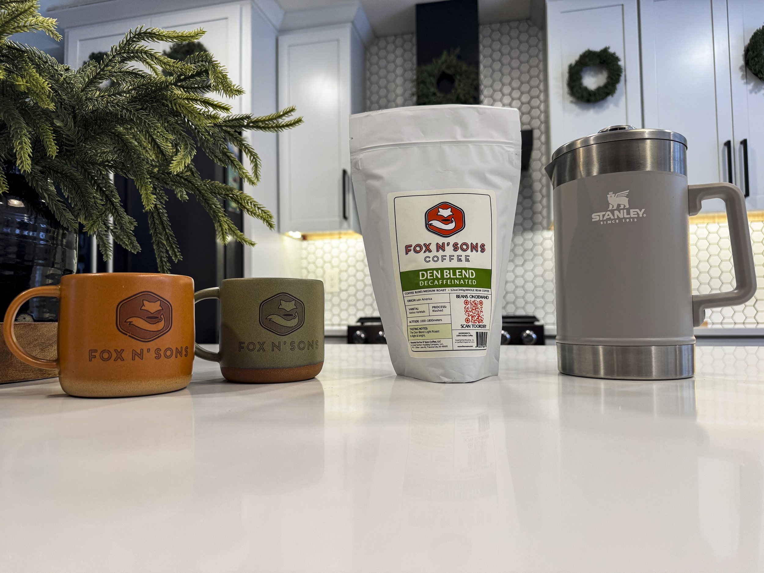 Decaf Ground-Chem-Free Water Process