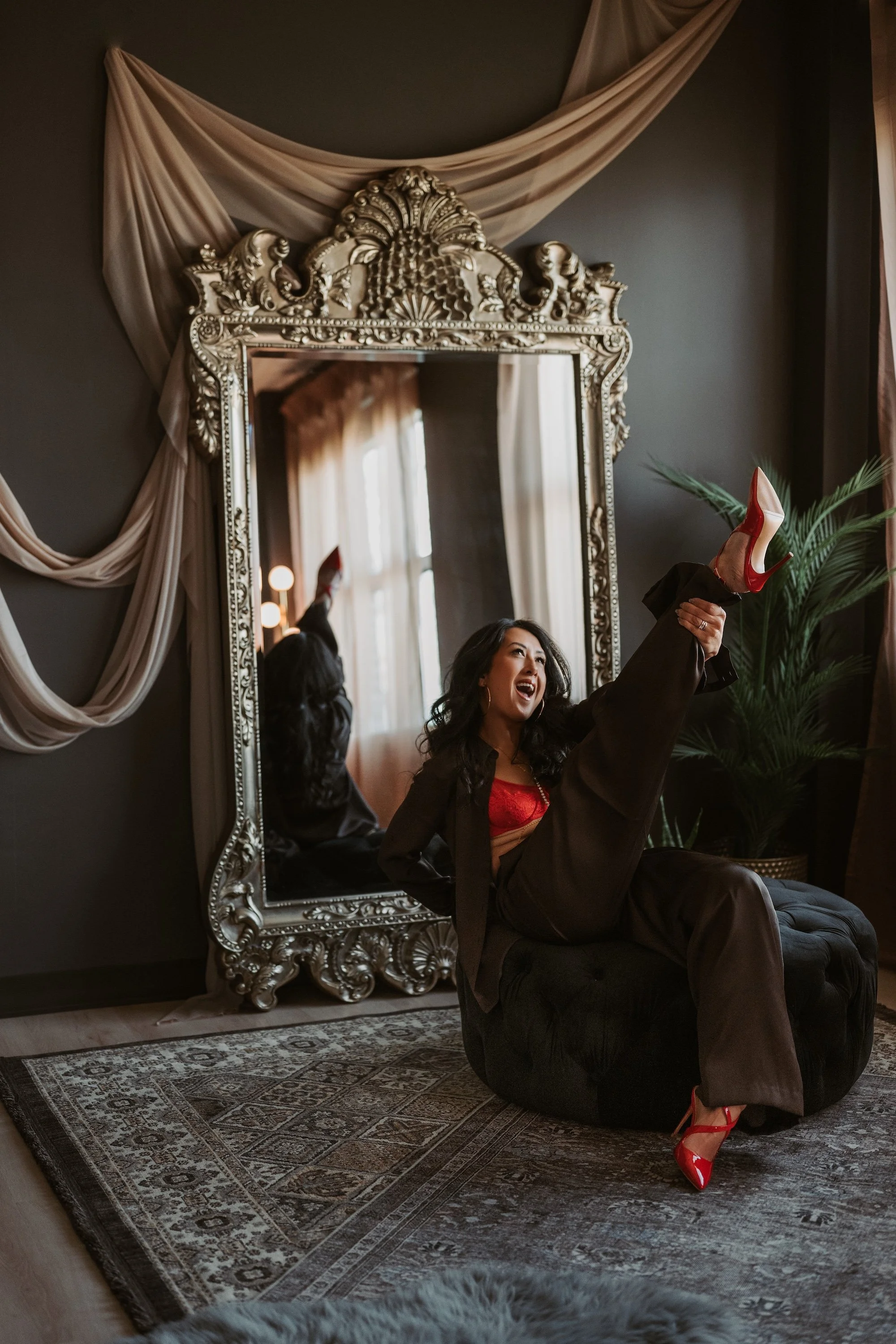 boudoir photographer for women South Shore Massachusetts