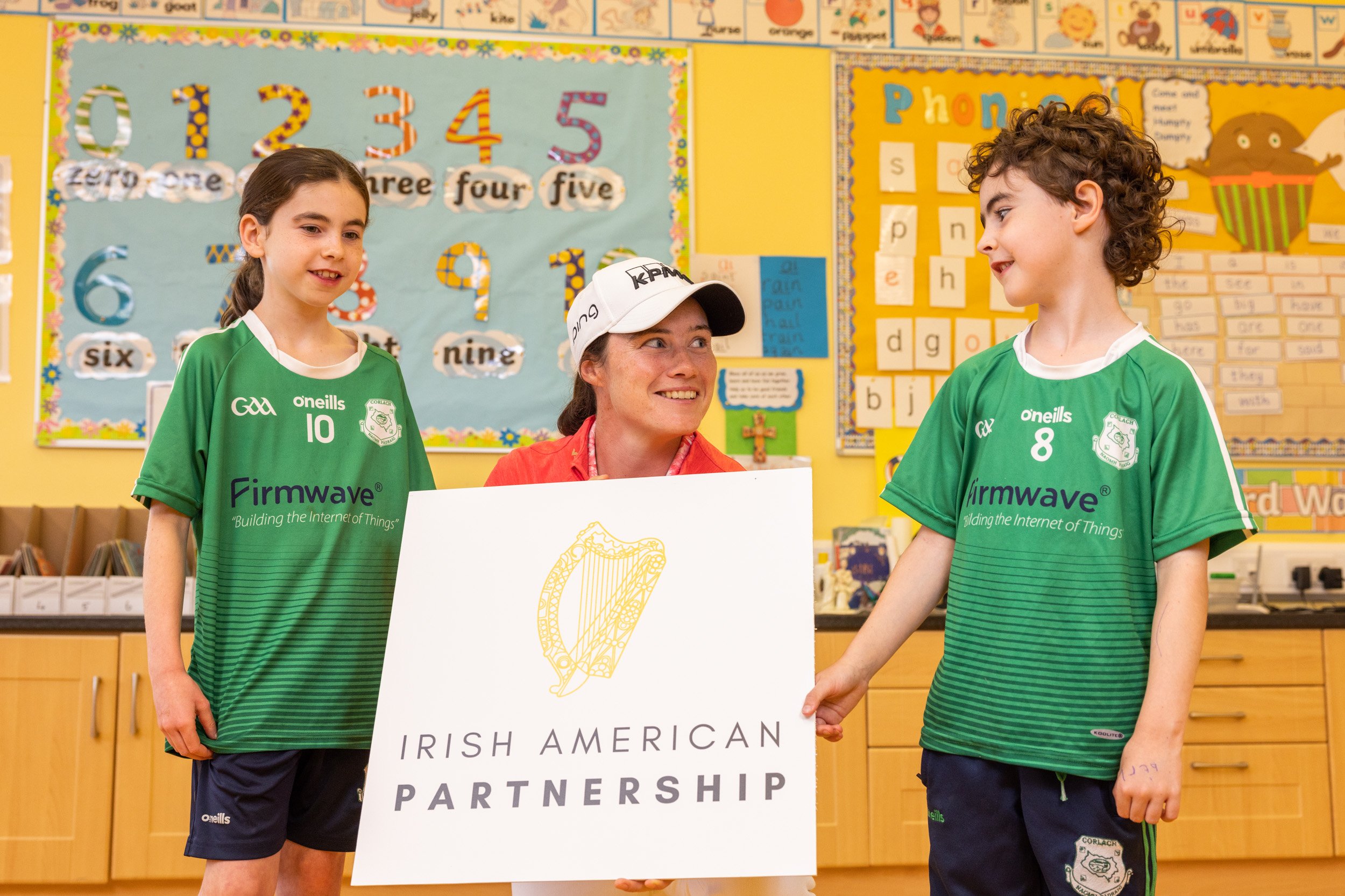 Leona is a proud ambassador of the Irish American Partnership