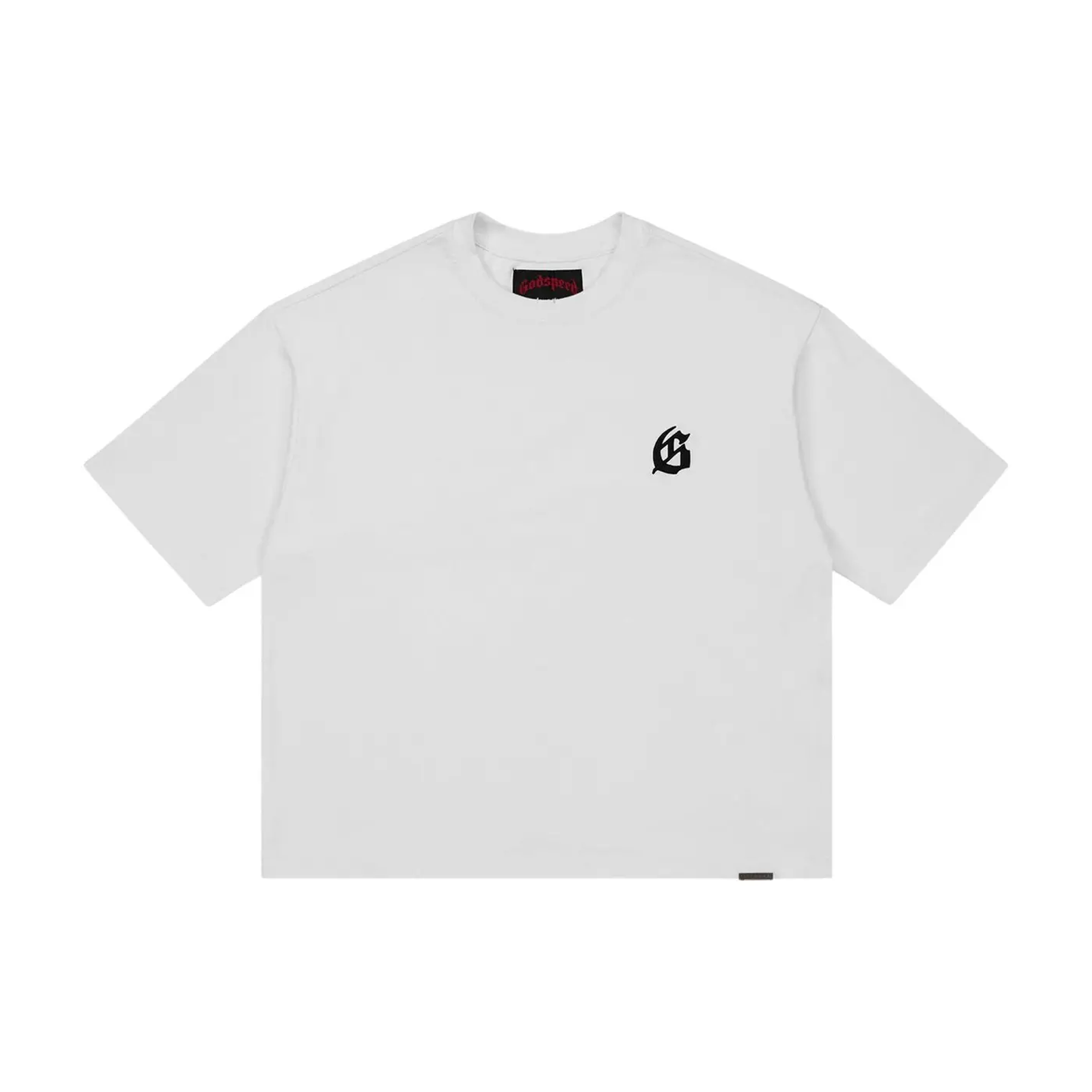 Godspeed Logo T-Shirt 'White' Front.png
