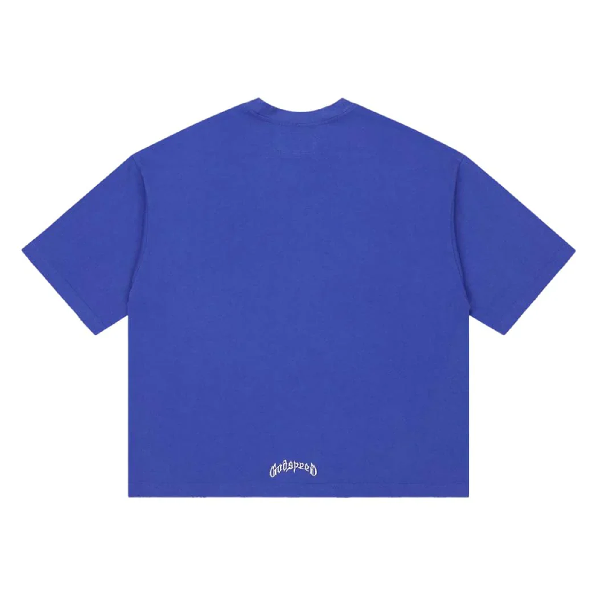 Godspeed GS Logo T-shirt Blue L Back.png