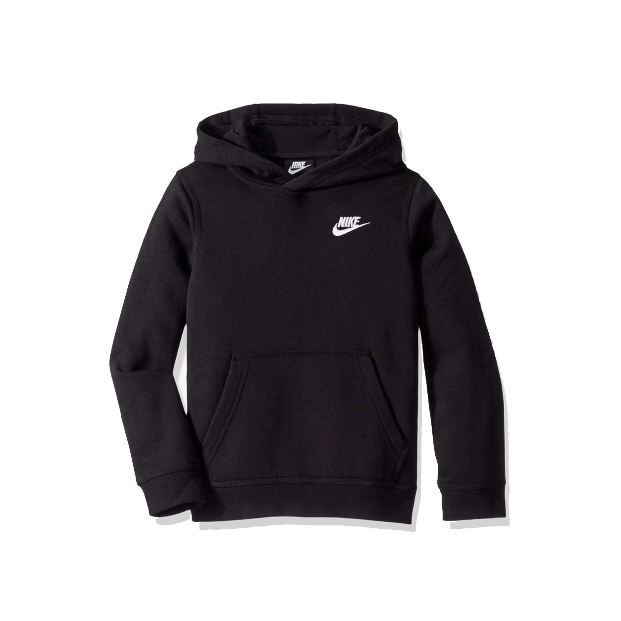 Boys Nike Club Fleece Hoodie Black