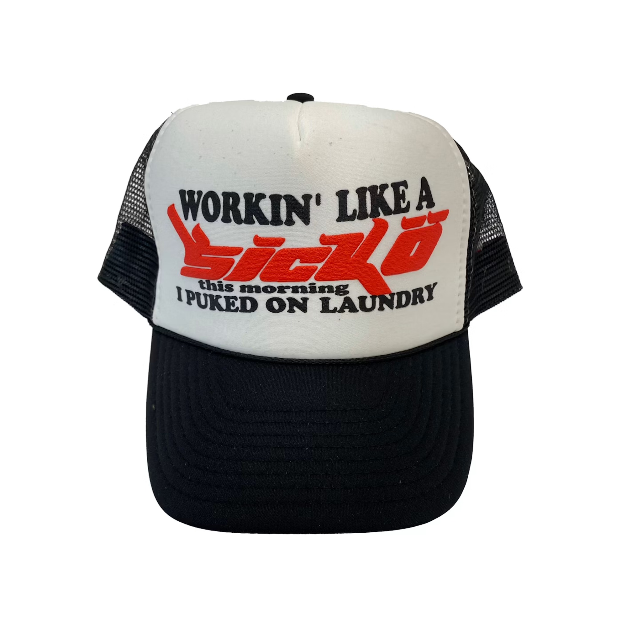 Sicko Laundry Trucker Hat (Black)