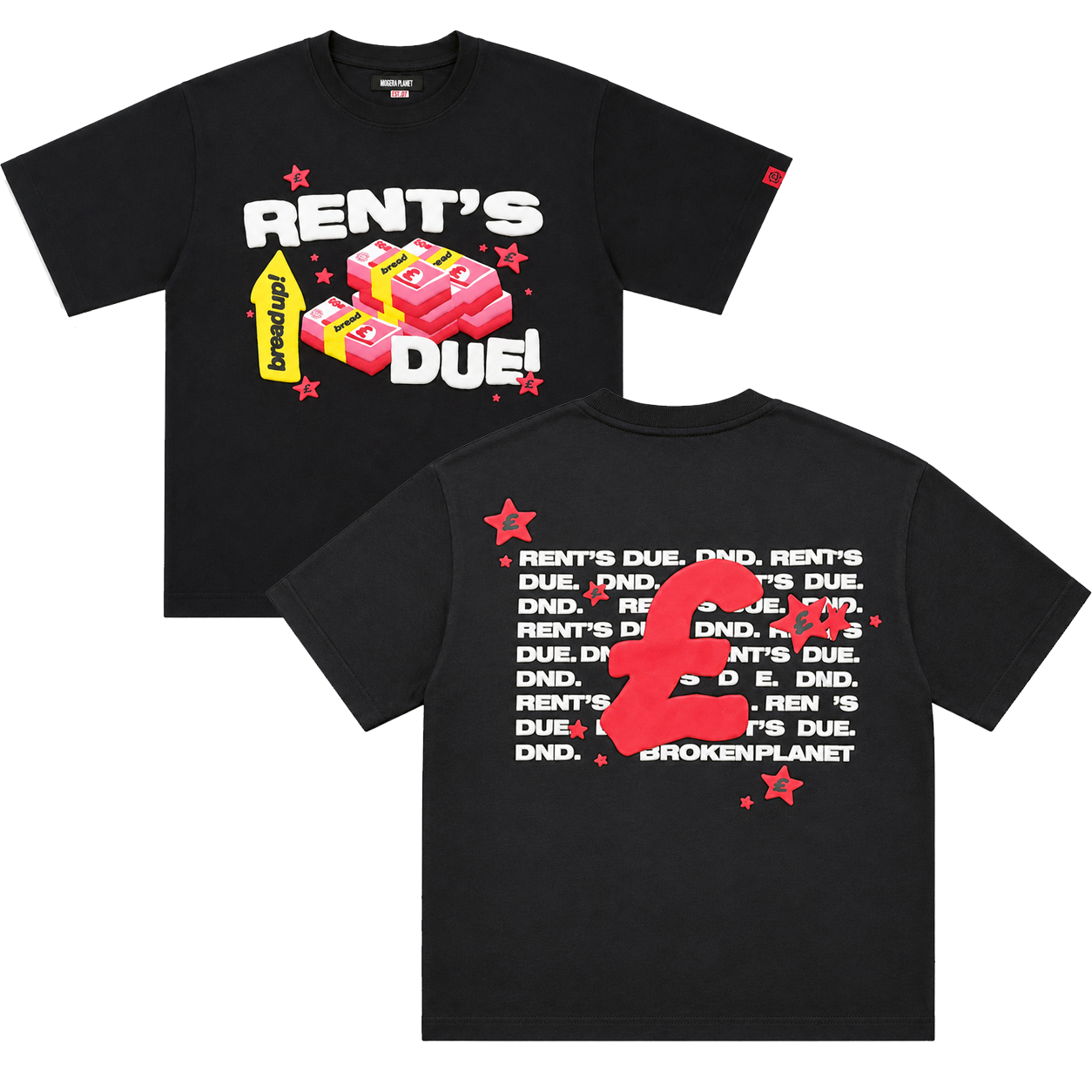 Broken Planet x Nemzz Rents Due Tee
