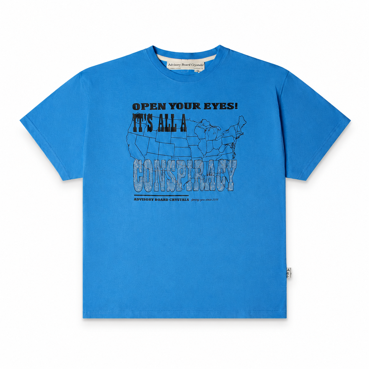 Conspiracy Short sleeve T-Shirt (Blue)