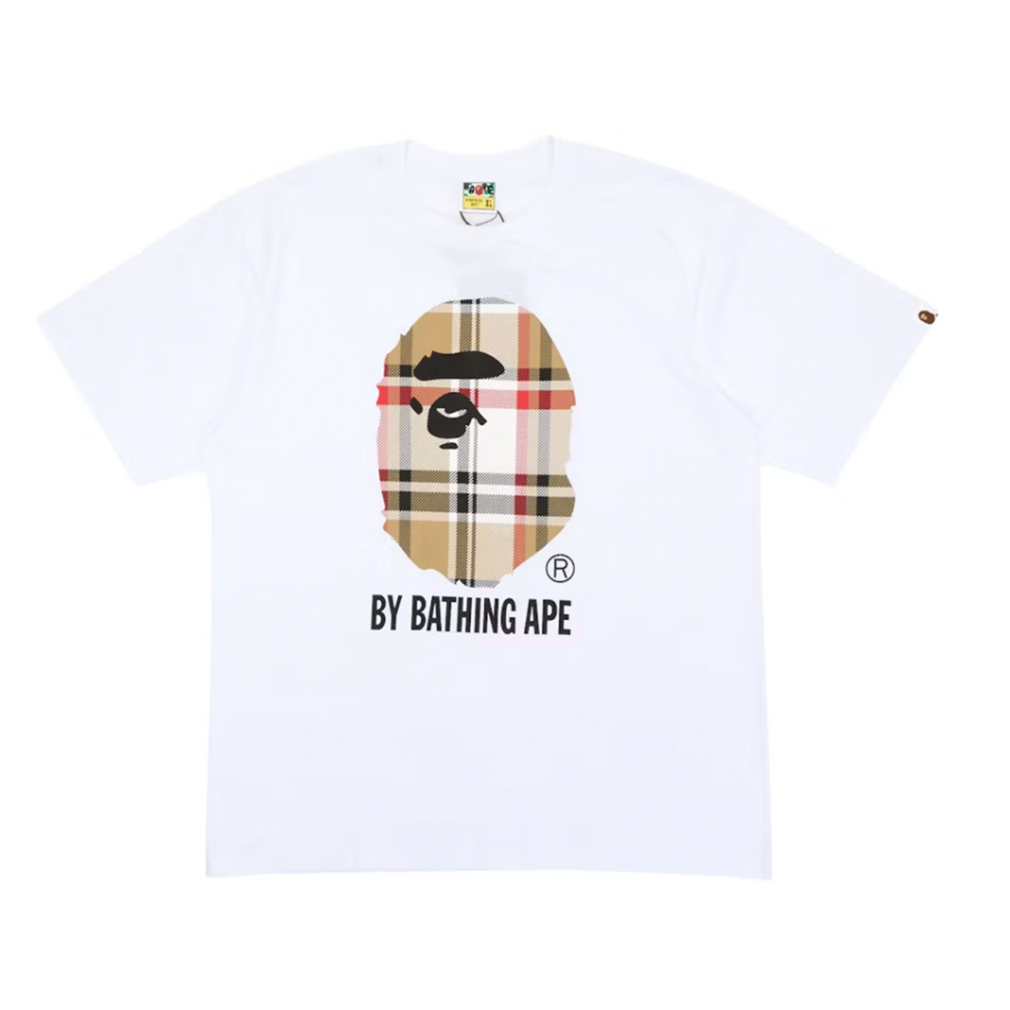 BAPE A Bathing Ape Check by Bathing Tee