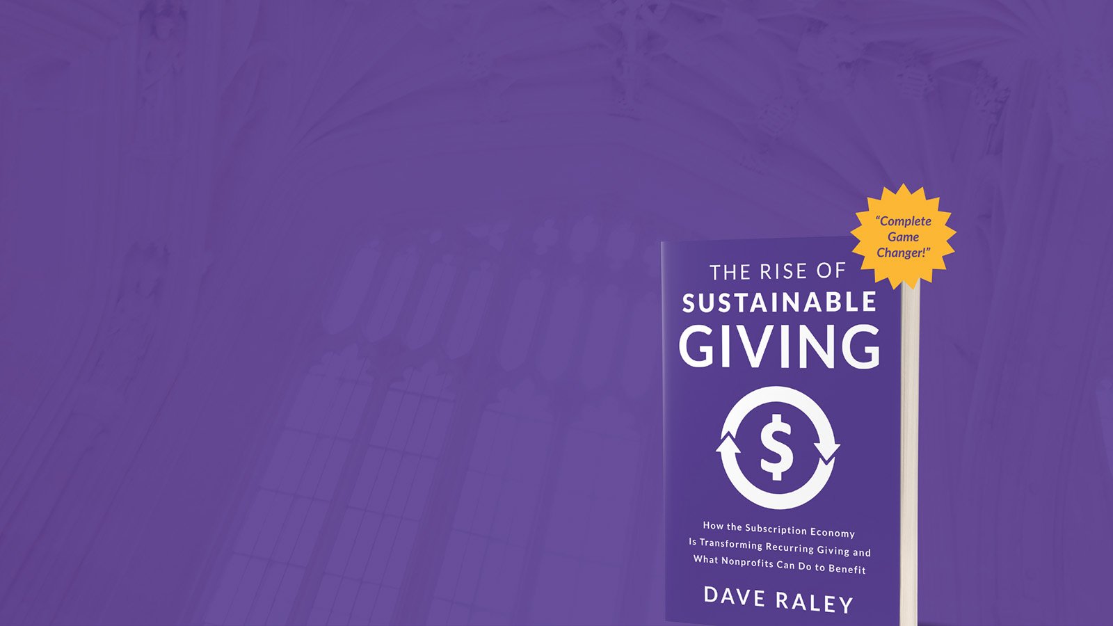 Announcing The Rise of Sustainable Giving Audiobook