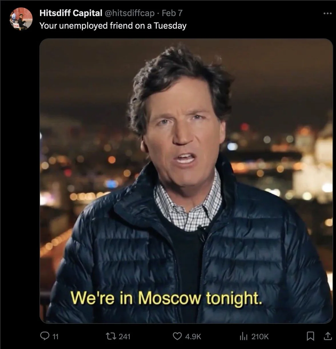 unemployed friend on a tuesday meme examples