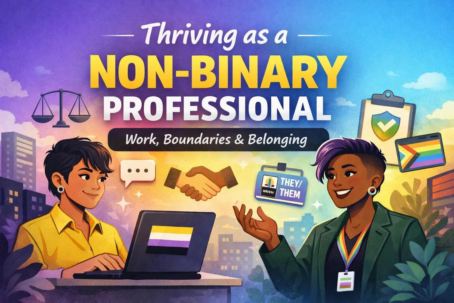 Thriving as a Non-Binary Professional: Work, Boundaries &amp; Belonging