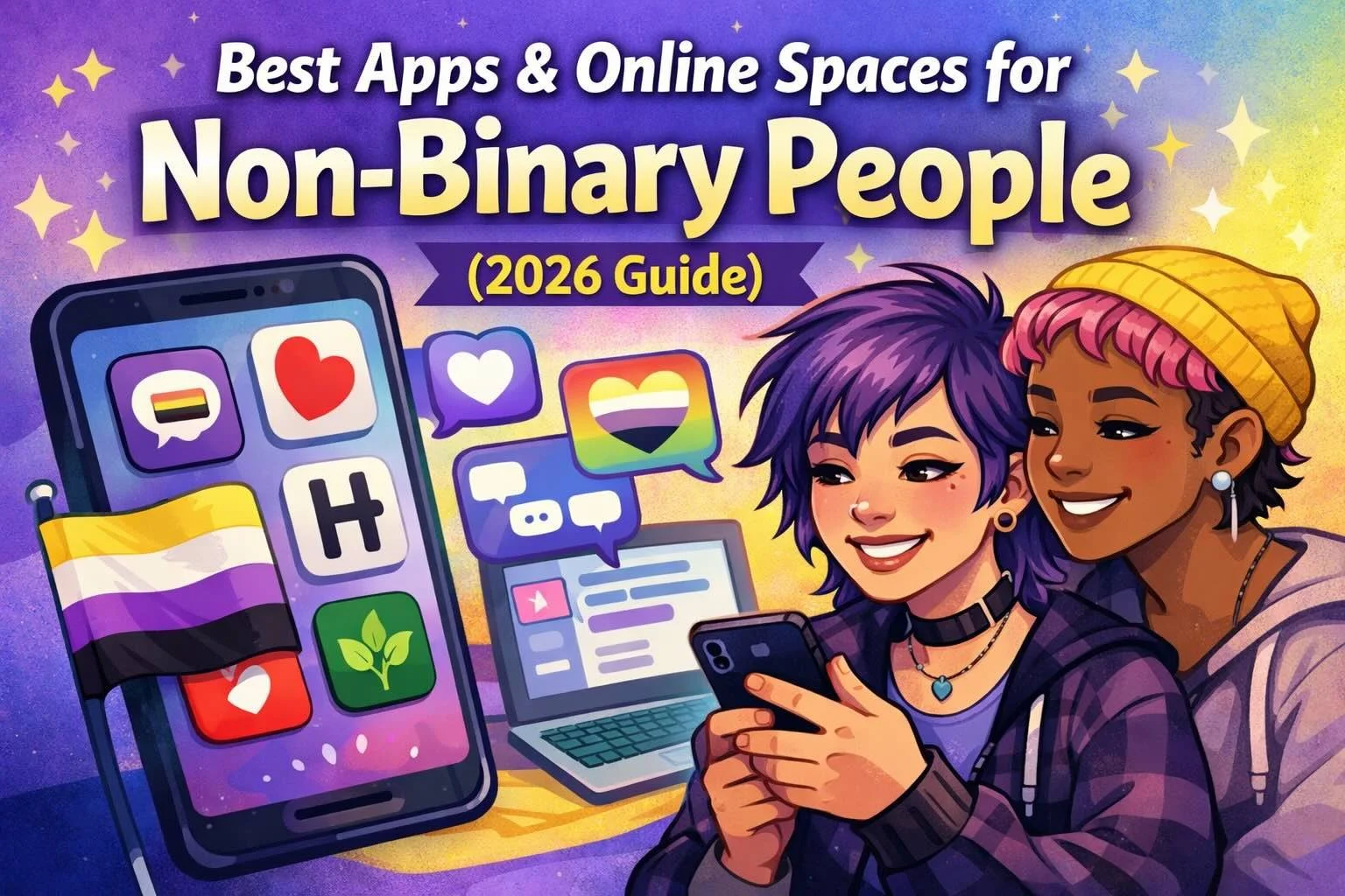 Best Apps &amp; Online Spaces for Non-Binary People (2026 Guide)