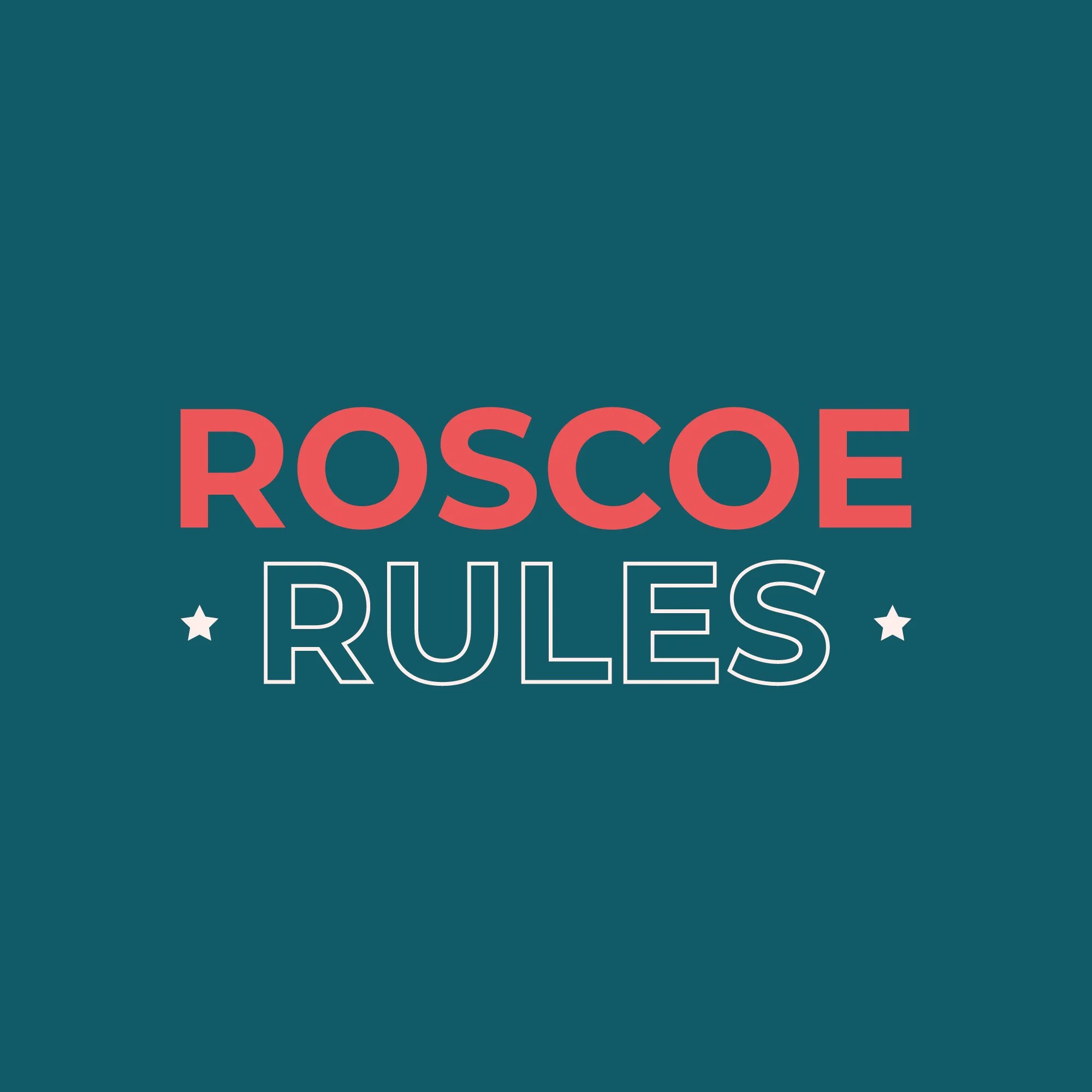 ROSCOE RULES : Logo Design