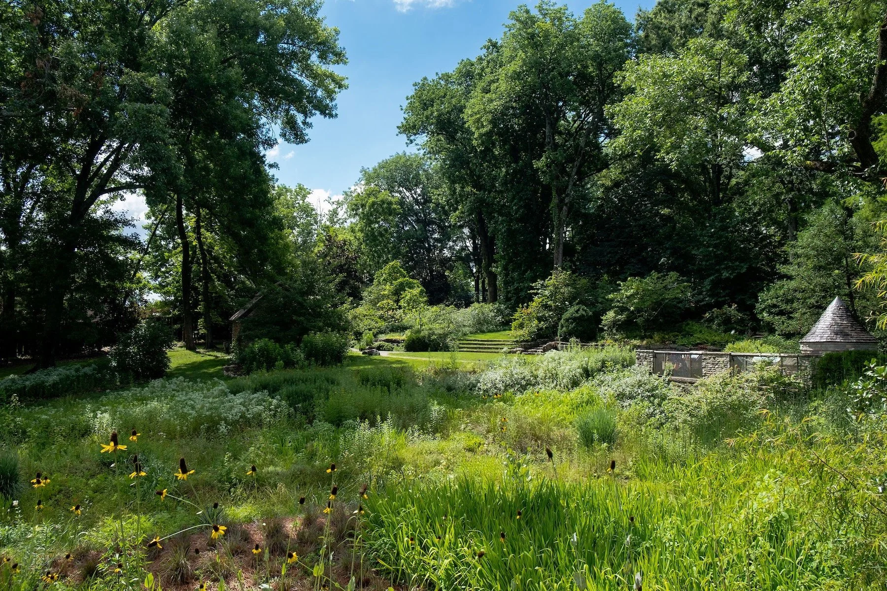 Howe Garden at Cheekwood in the spring.