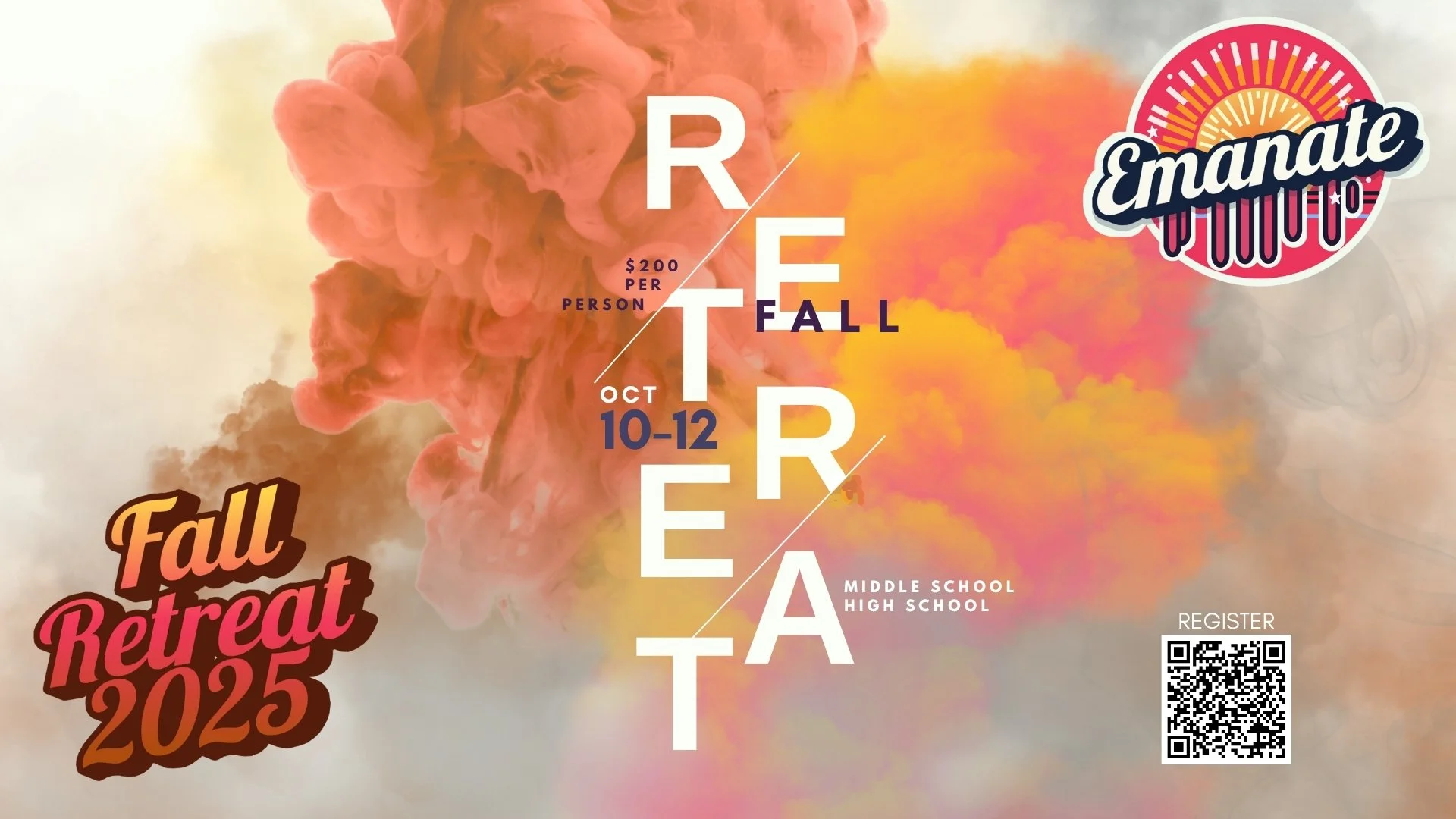 JR/SR Fall Retreat