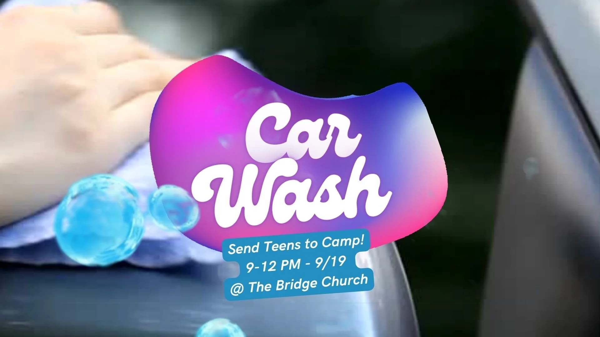 Youth Car Wash Fundraiser