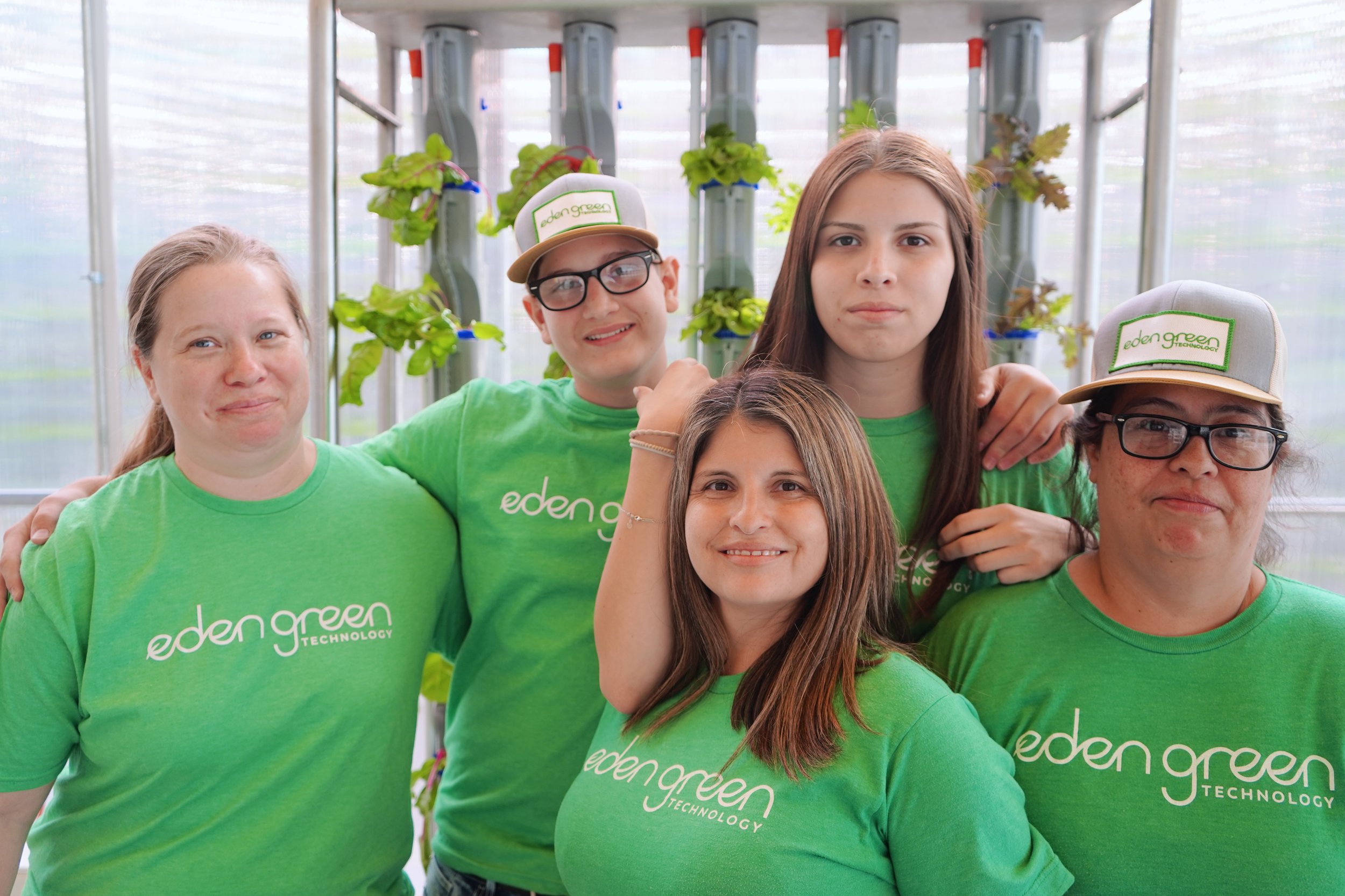 team of women in agtech farmers at eden green technology.jpg