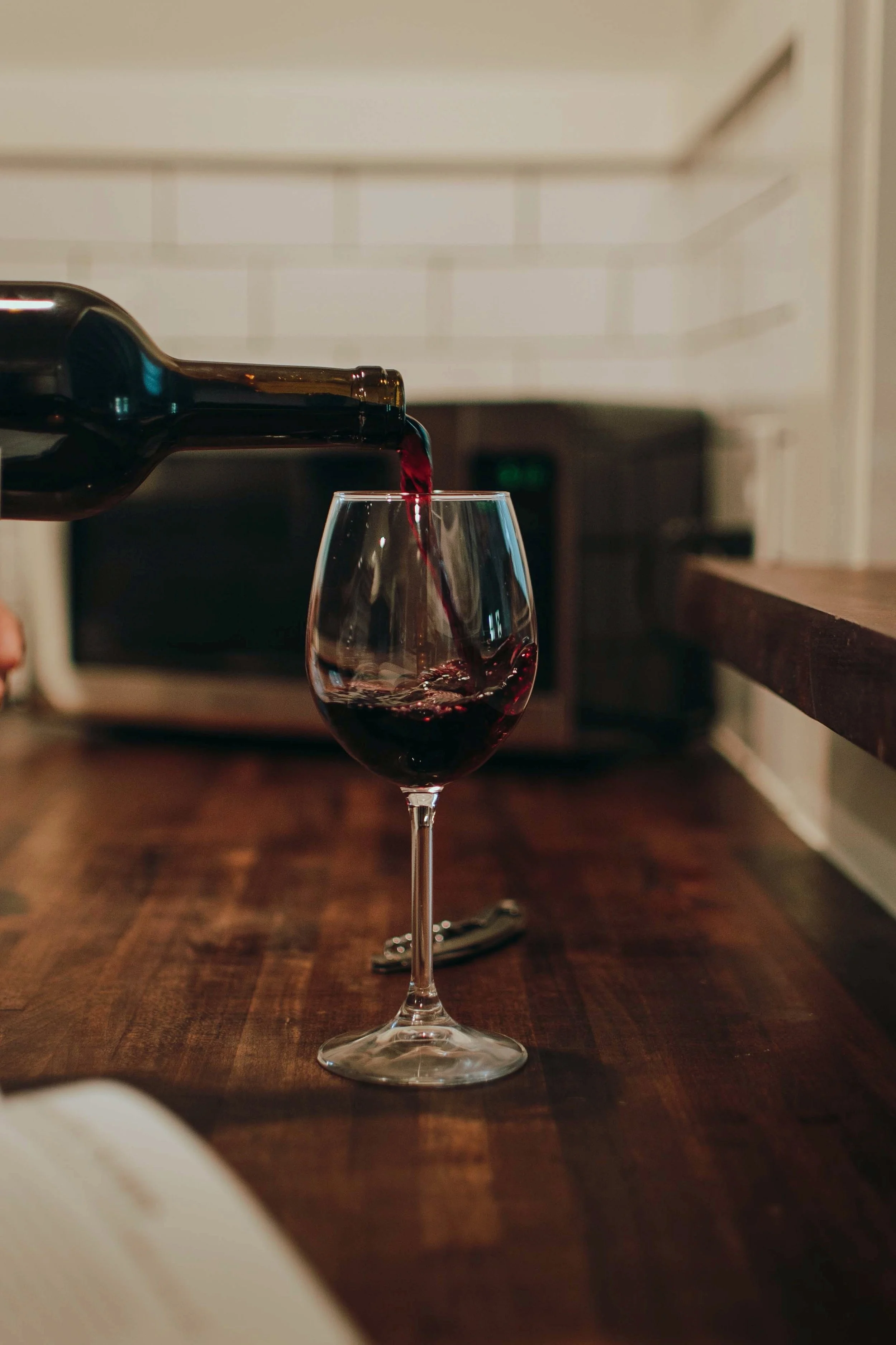 A Glass of Wine on a Saturday Night