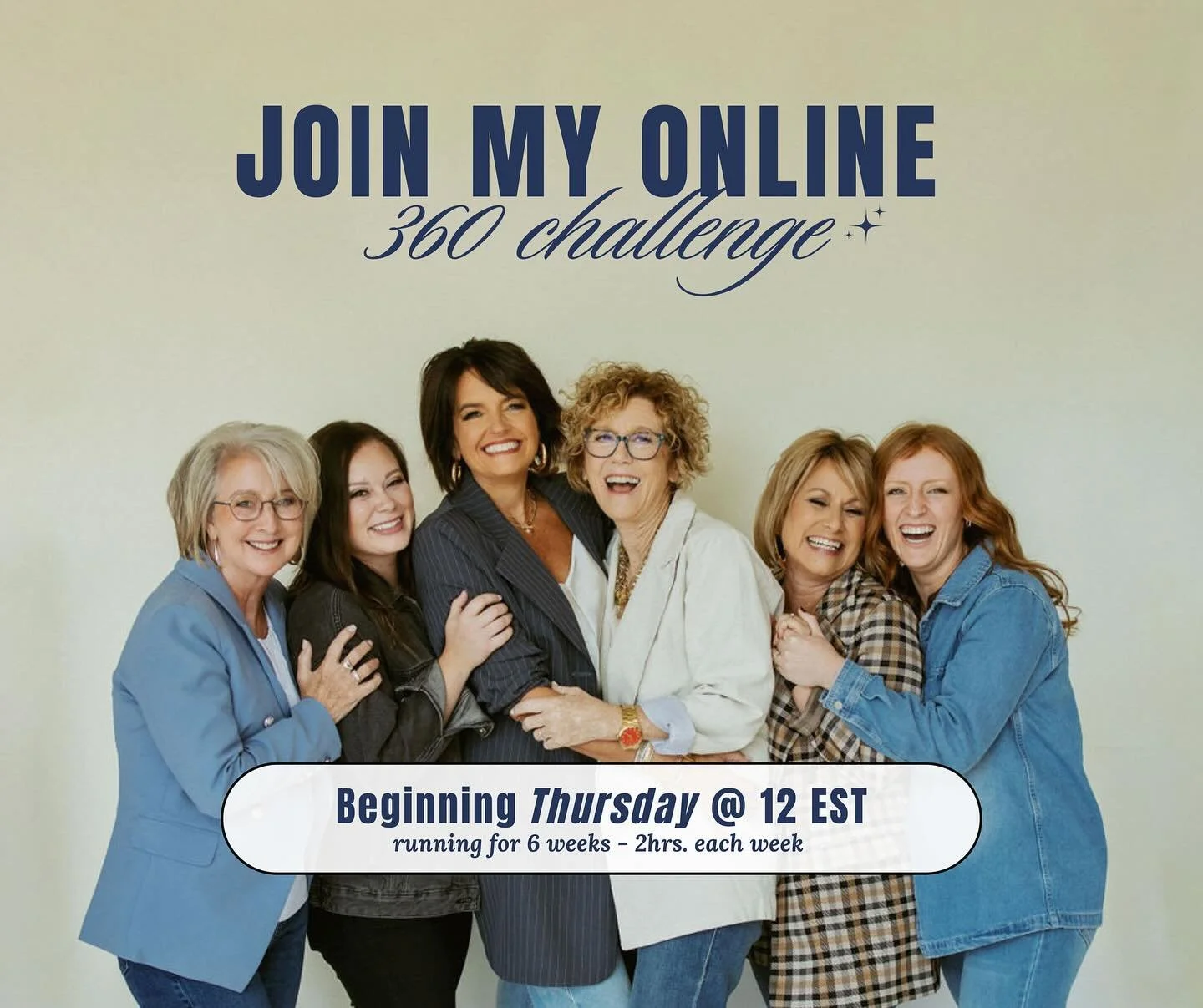 ✨ I&rsquo;ve been LOVING the Daytime 360 Challenge we&rsquo;ve been running this past year! ✨
Women come out of this 6-week journey saying things like:
💬 &ldquo;I finally have the clarity I&rsquo;ve been searching for.&rdquo;
💬 &ldquo;I can&rsquo;t