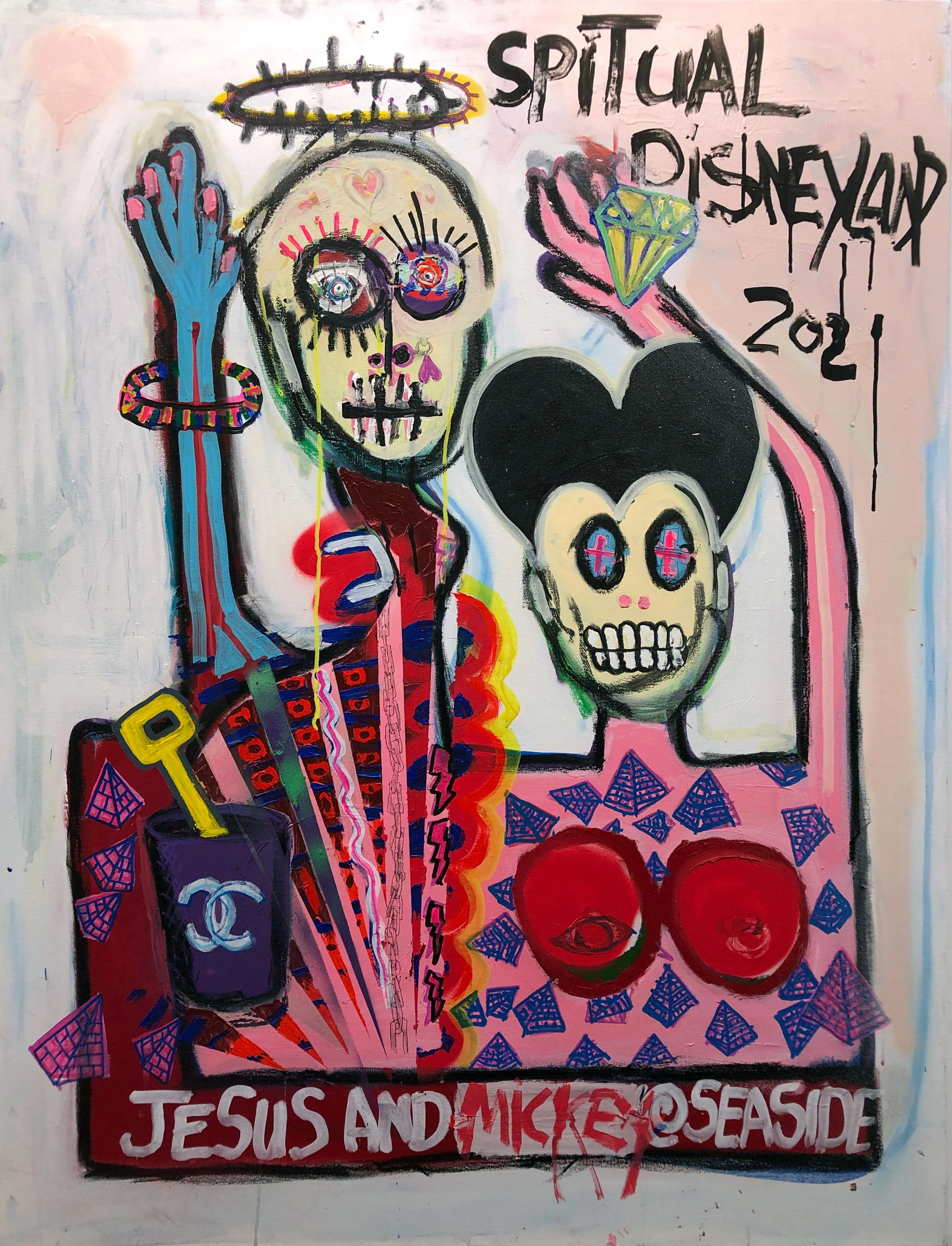 Jesus and Mickey @Seaside.JPG