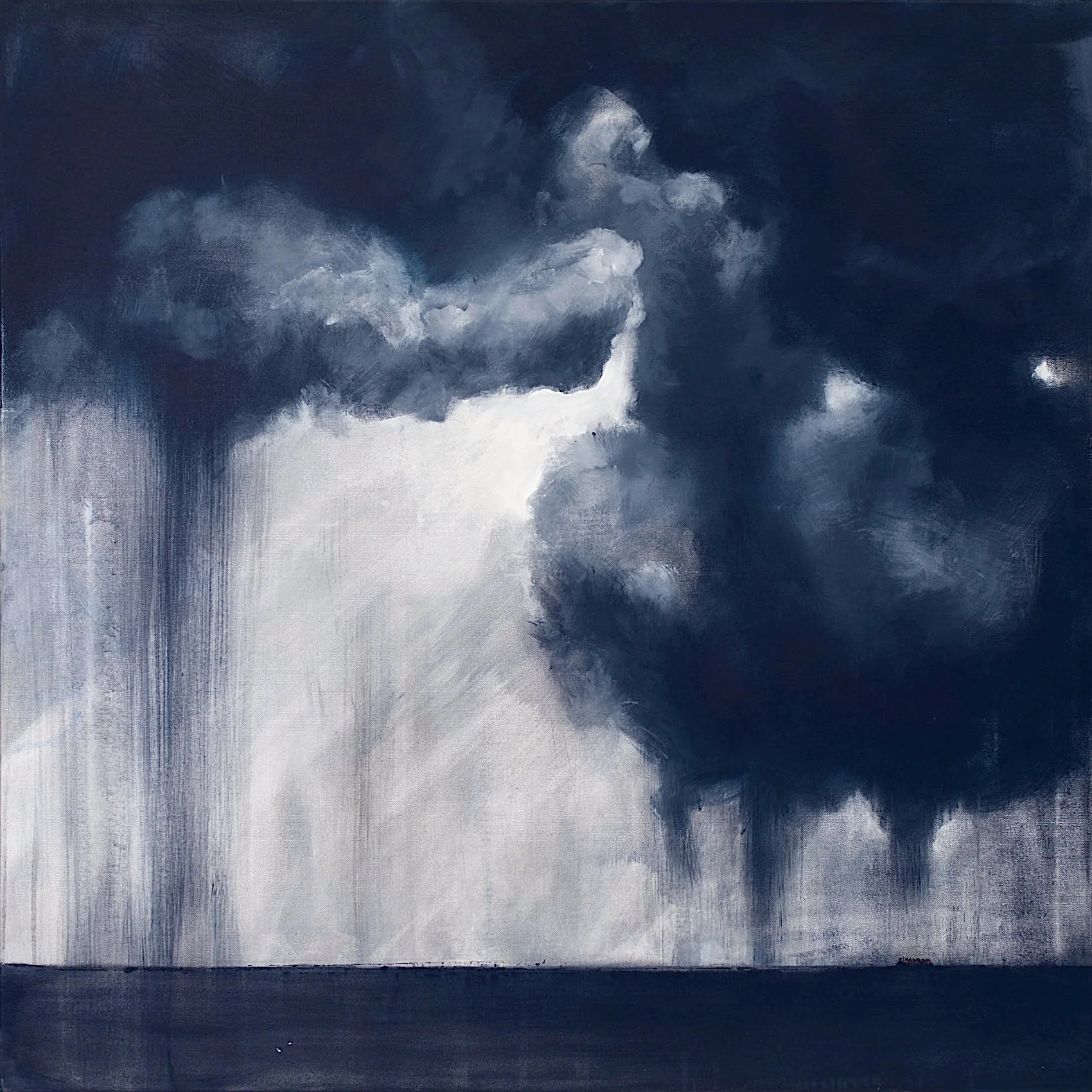 CHARON, acrylic on canvas, 100 x 100 cm