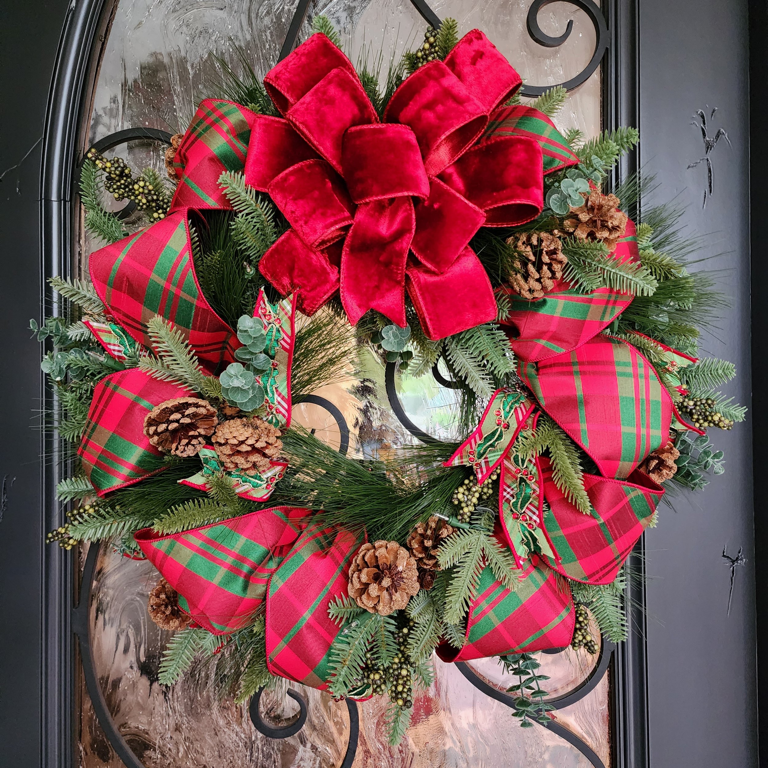 Christmas Wreath, Pine Wreath