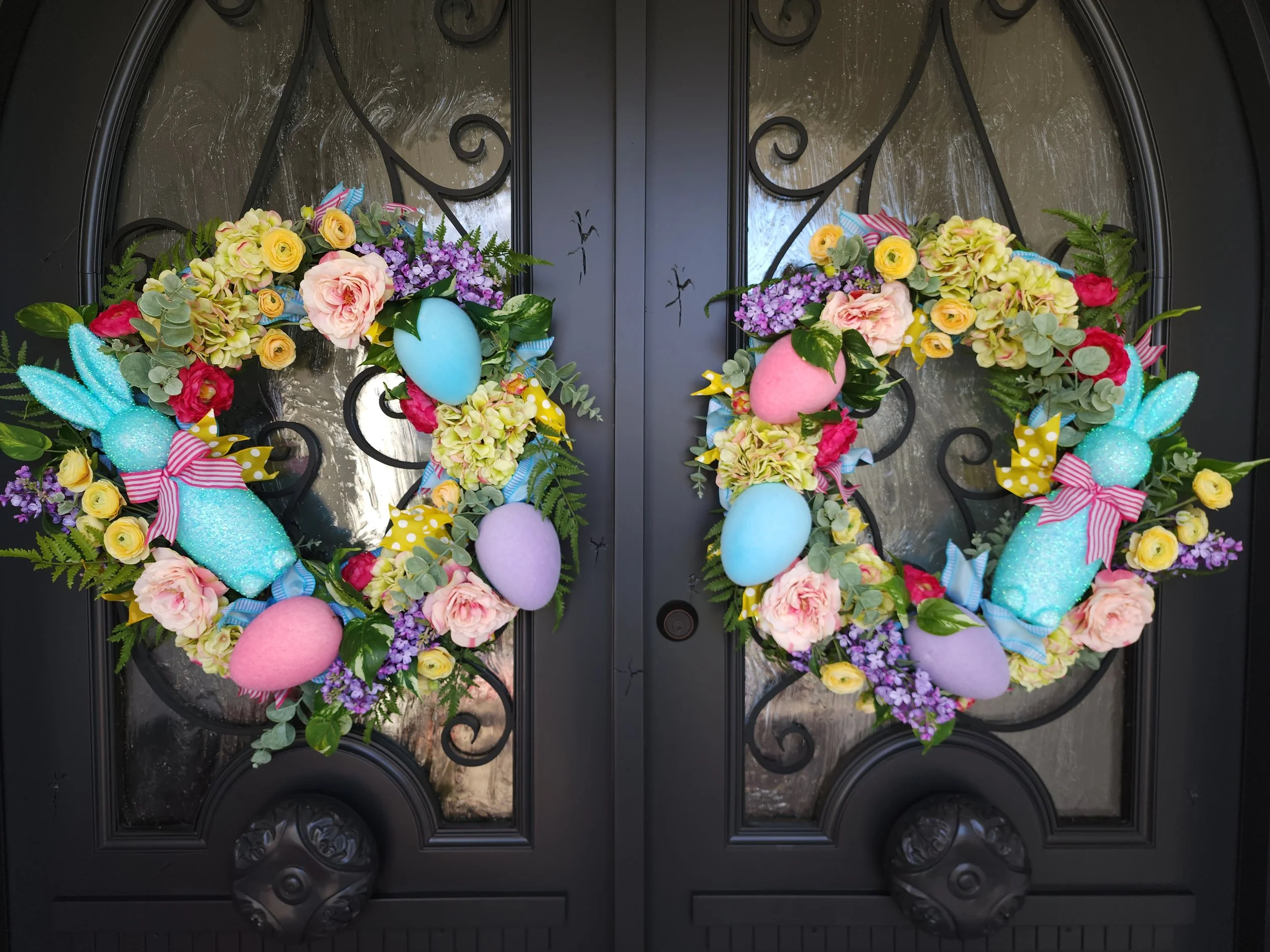 Easter Wreath, Spring Wreath, Bunny Wreath