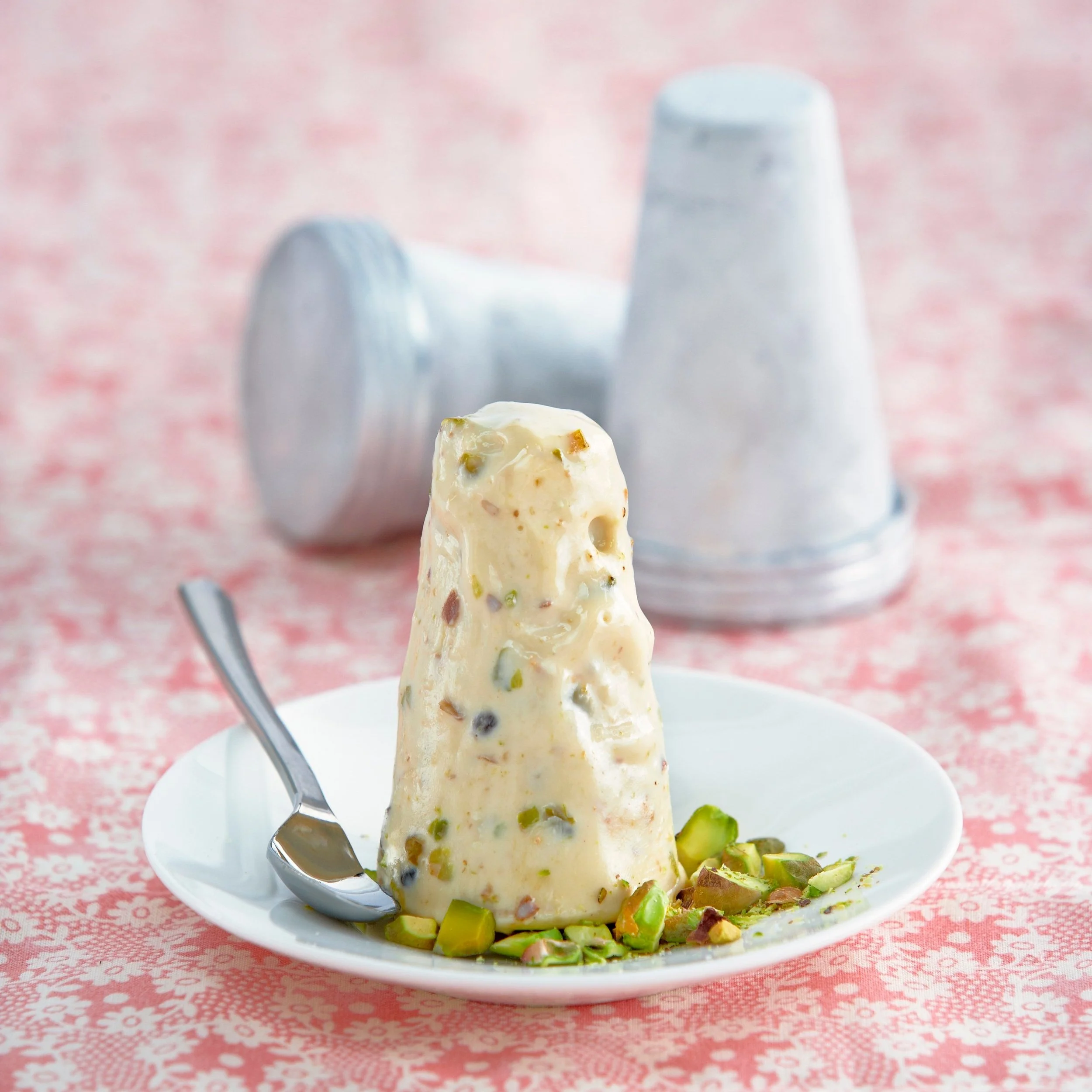 Pistachio and Cardamom Ice Cream