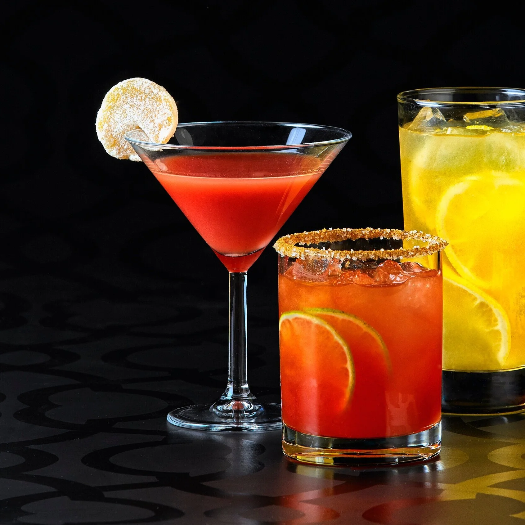 Ginger and Blood Orange Martini