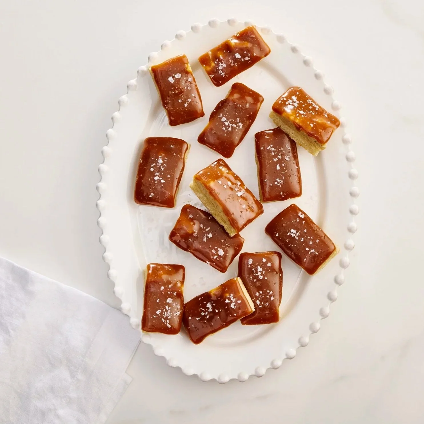 Millionaire’s Shortbread With Salted Caramel