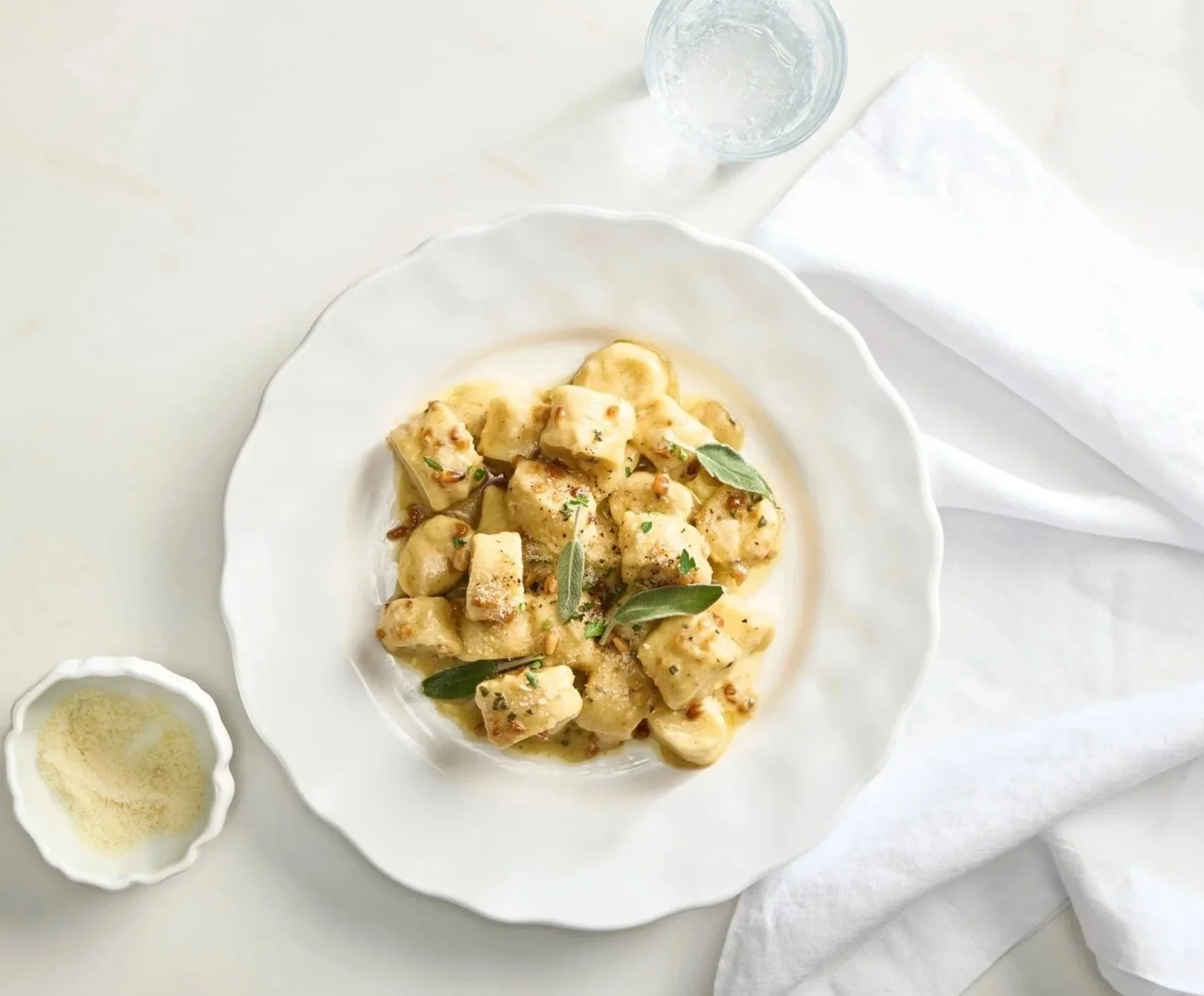 Prepared: Gnocchi w/ Sage & Pine Nuts