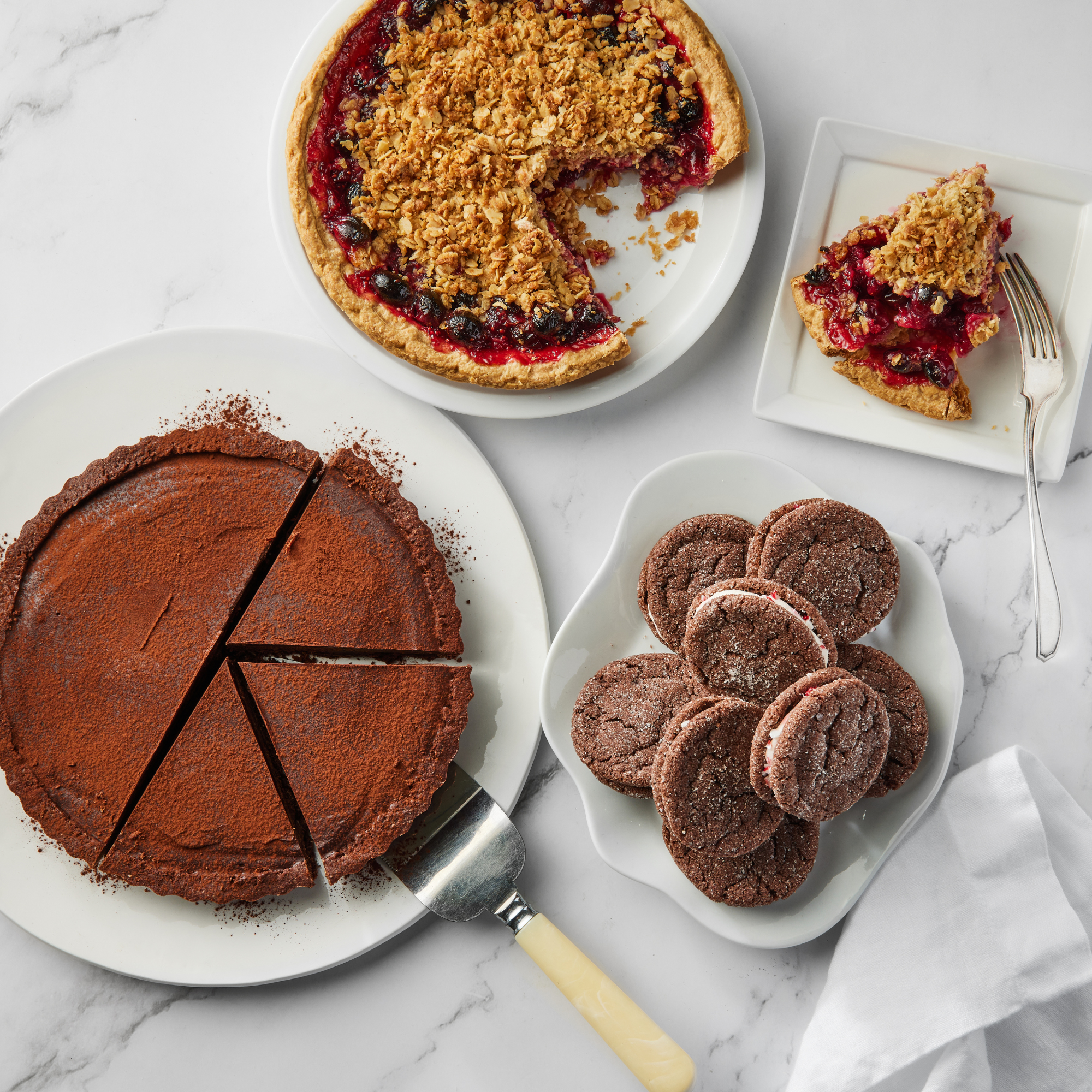 Champagne Truffle Pie