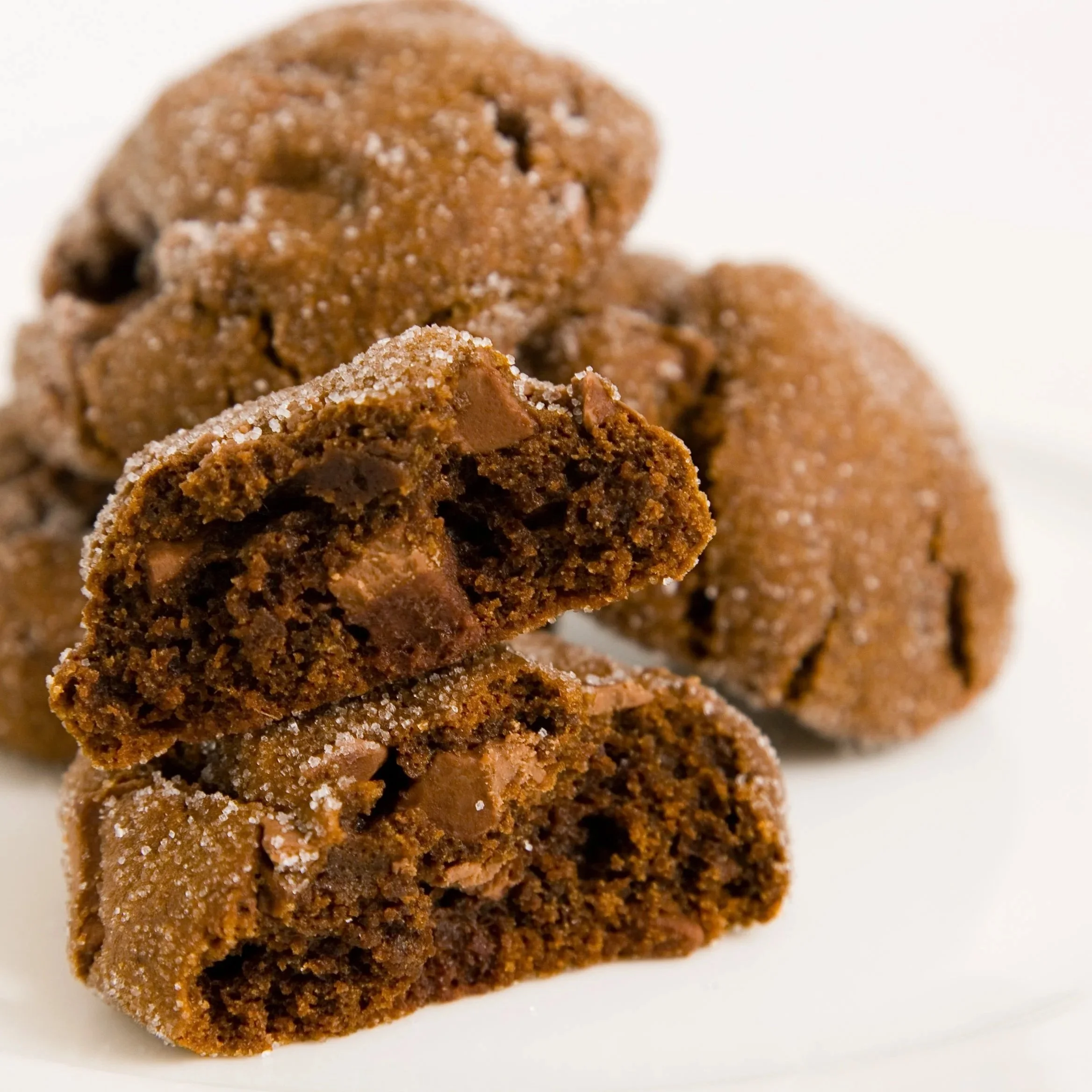 Chewy Chocolate Gingerbread Cookies