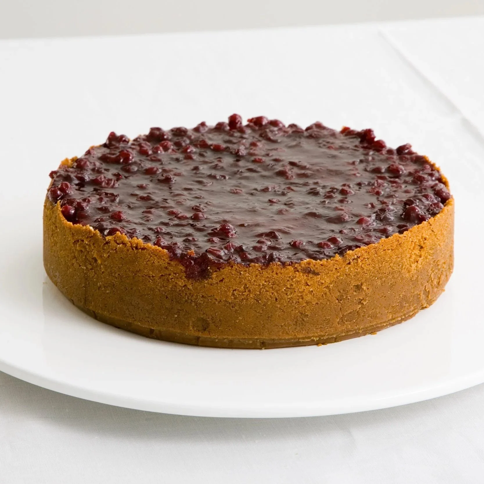 The Best Cranberry Cheesecake