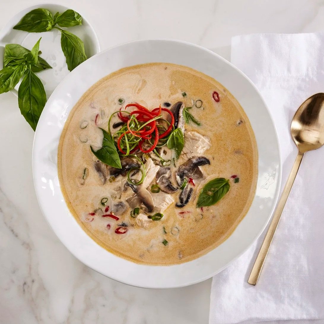 Thai Coconut Chicken Soup