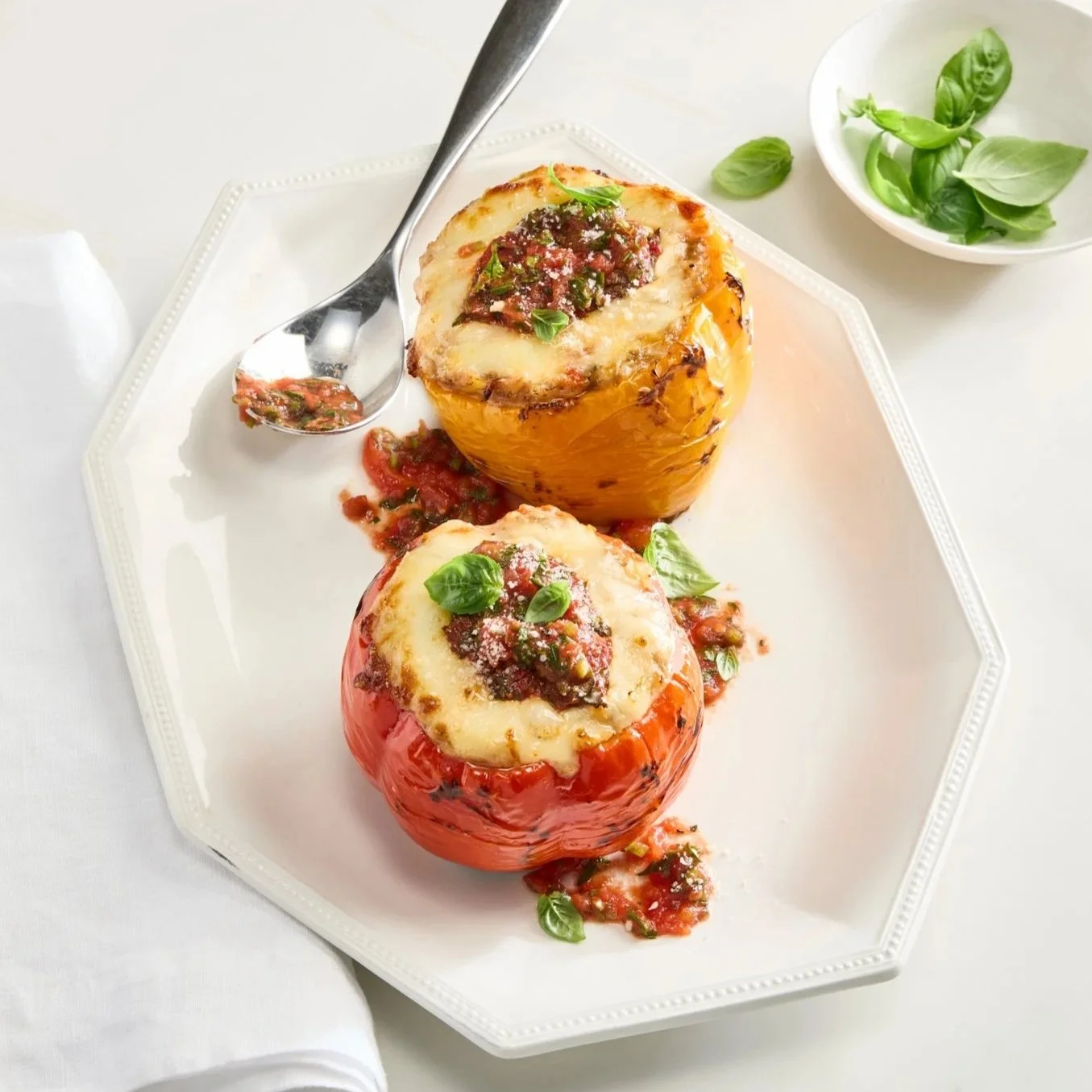 Authentic Italian Stuffed Peppers