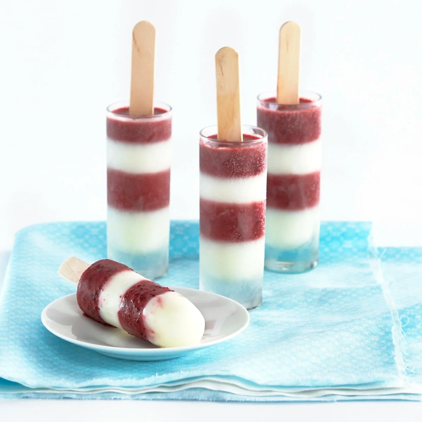 Cherry and Buttermilk Popsicle