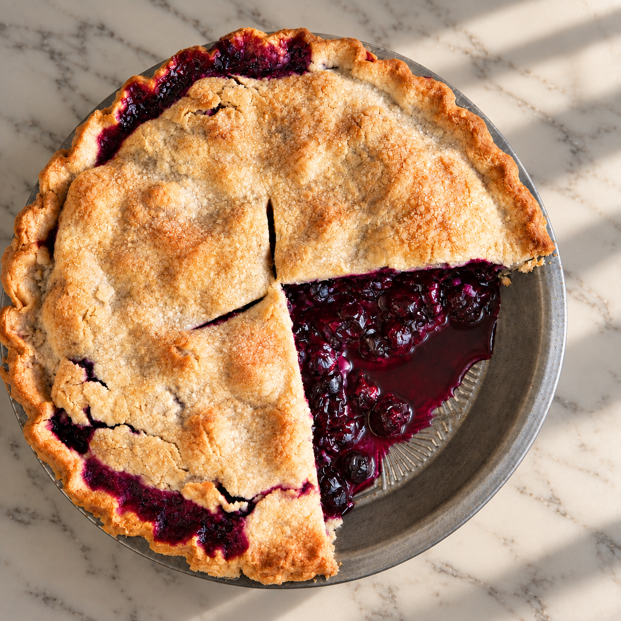 Classic Blueberry Pie