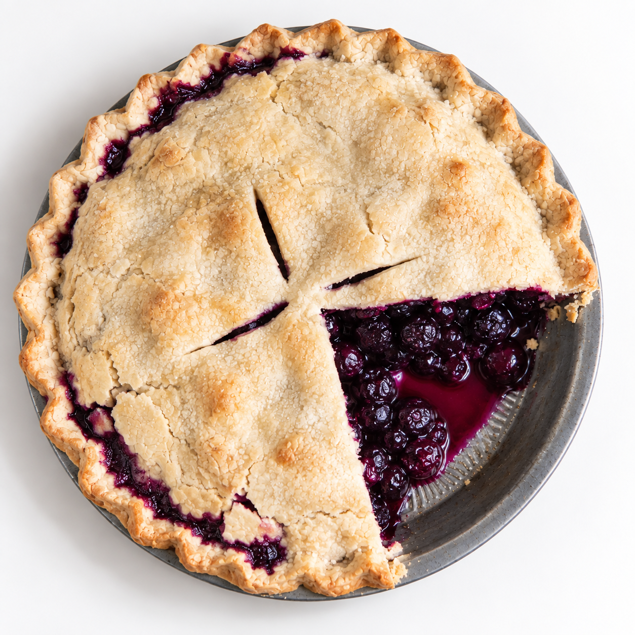 Classic Blueberry Pie