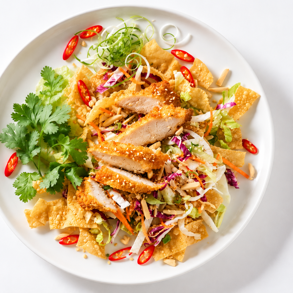 Chinese Crispy Chicken Salad