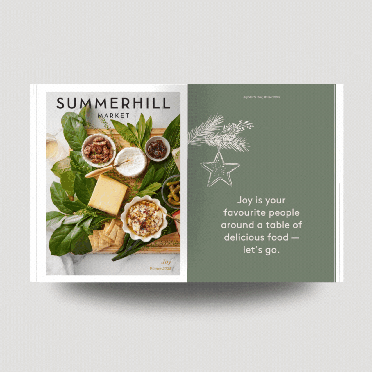 Holiday Magazine, Concept & Design